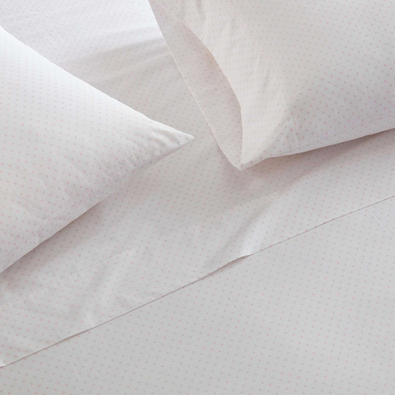Core Polka Dot Cotton Percale 4-Piece Sheet Set 6 Core Polka Dot Cotton Percale 4-Piece Sheet Set