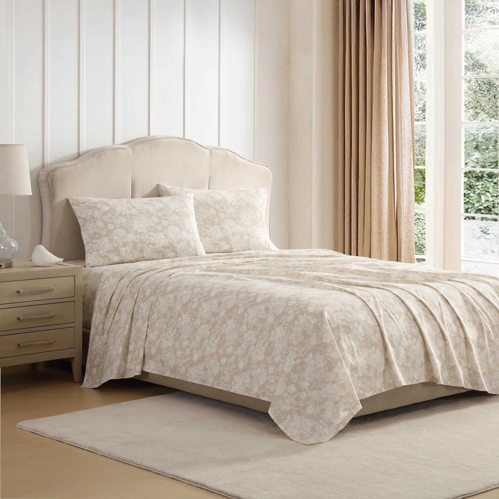 Cotton Percale 4-Piece Sheet Set 16 Cotton Percale 4-Piece Sheet Set