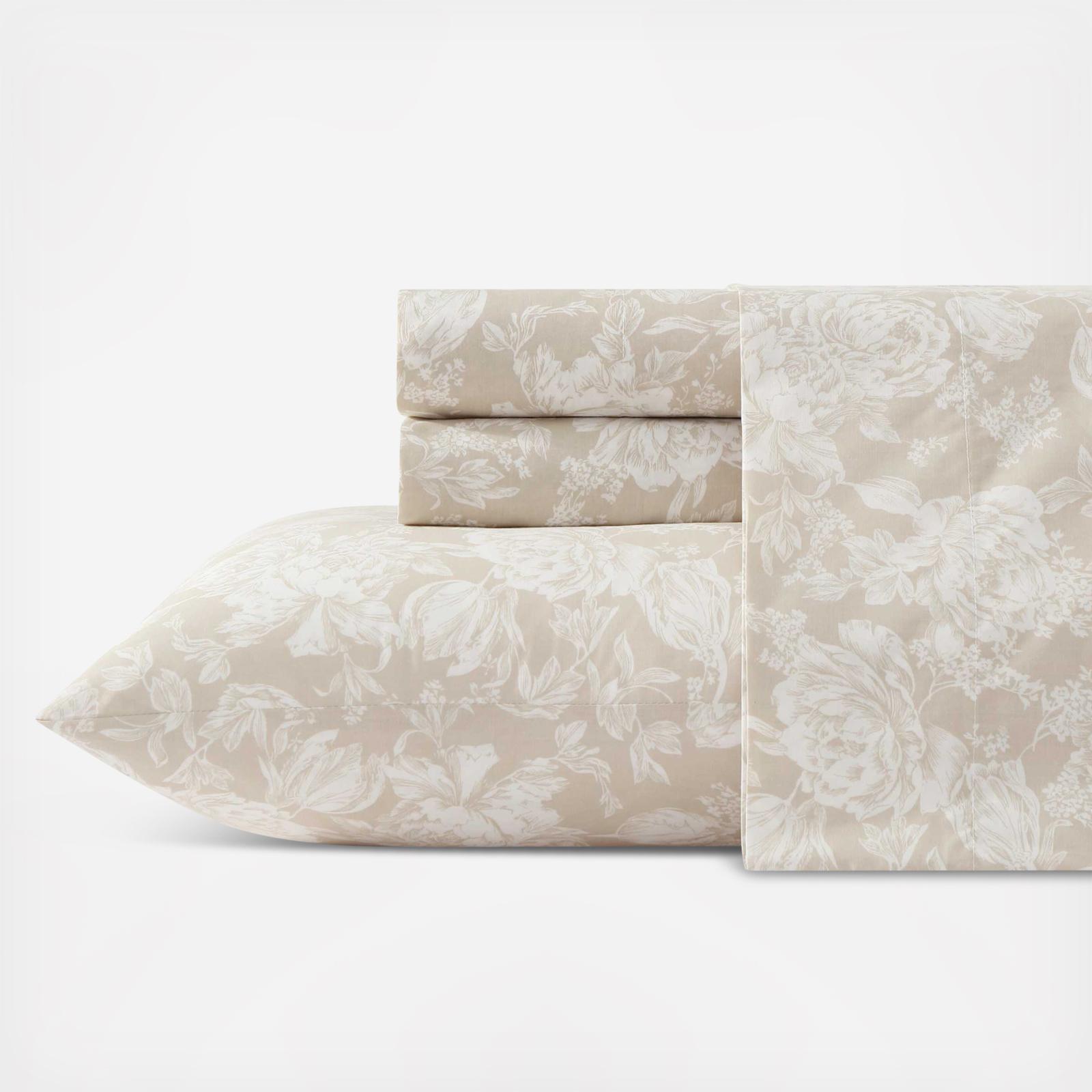 Cotton Percale 4-Piece Sheet Set 2 Cotton Percale 4-Piece Sheet Set