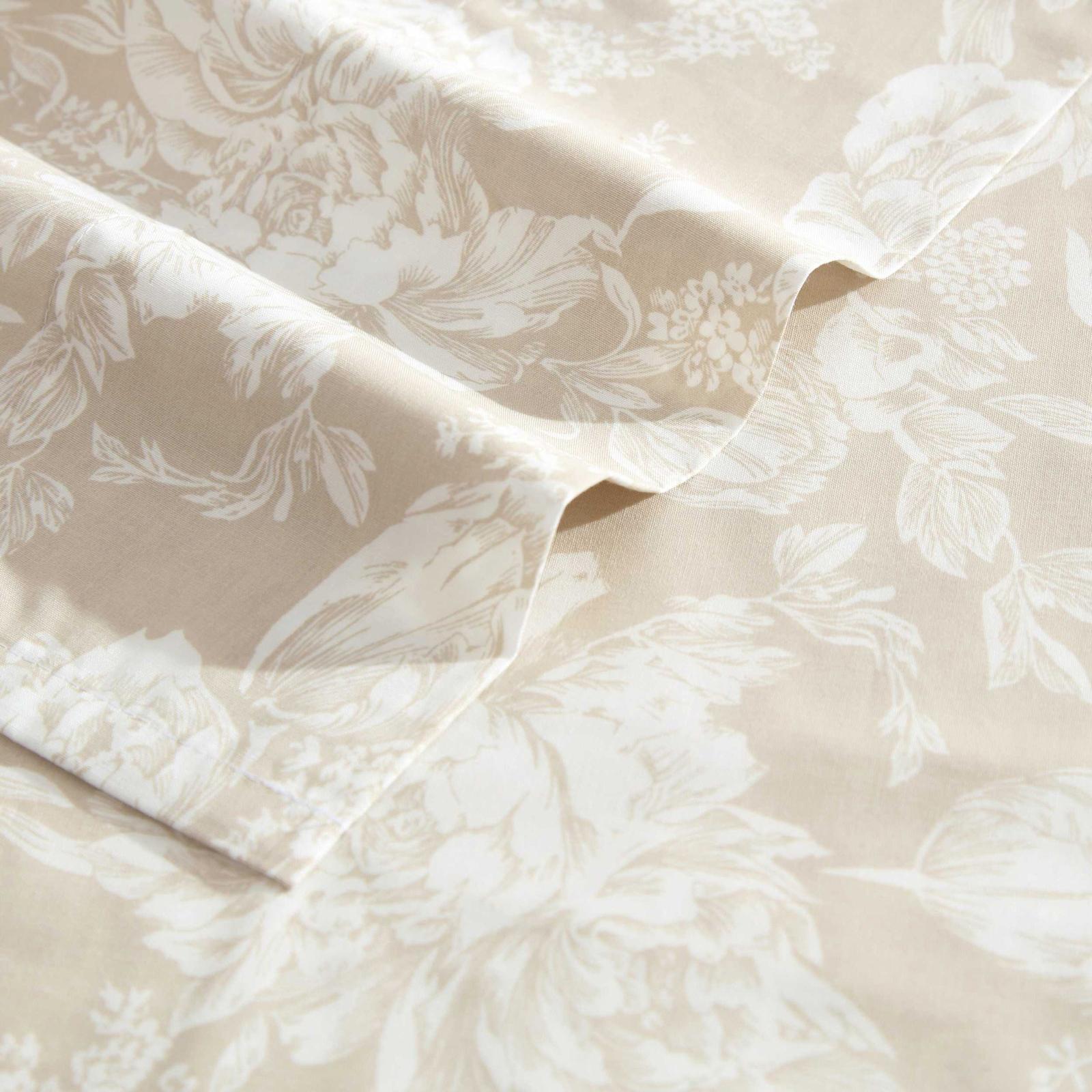 Cotton Percale 4-Piece Sheet Set 3 Cotton Percale 4-Piece Sheet Set