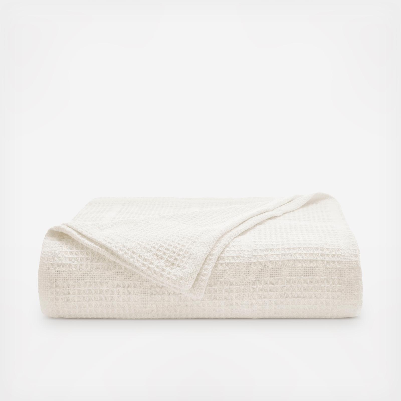 Essentials Waffle Grid Blanket 2 Essentials Waffle Grid Blanket