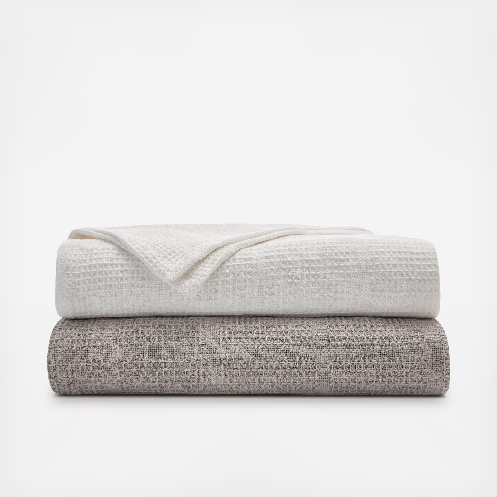 Essentials Waffle Grid Blanket 3 Essentials Waffle Grid Blanket