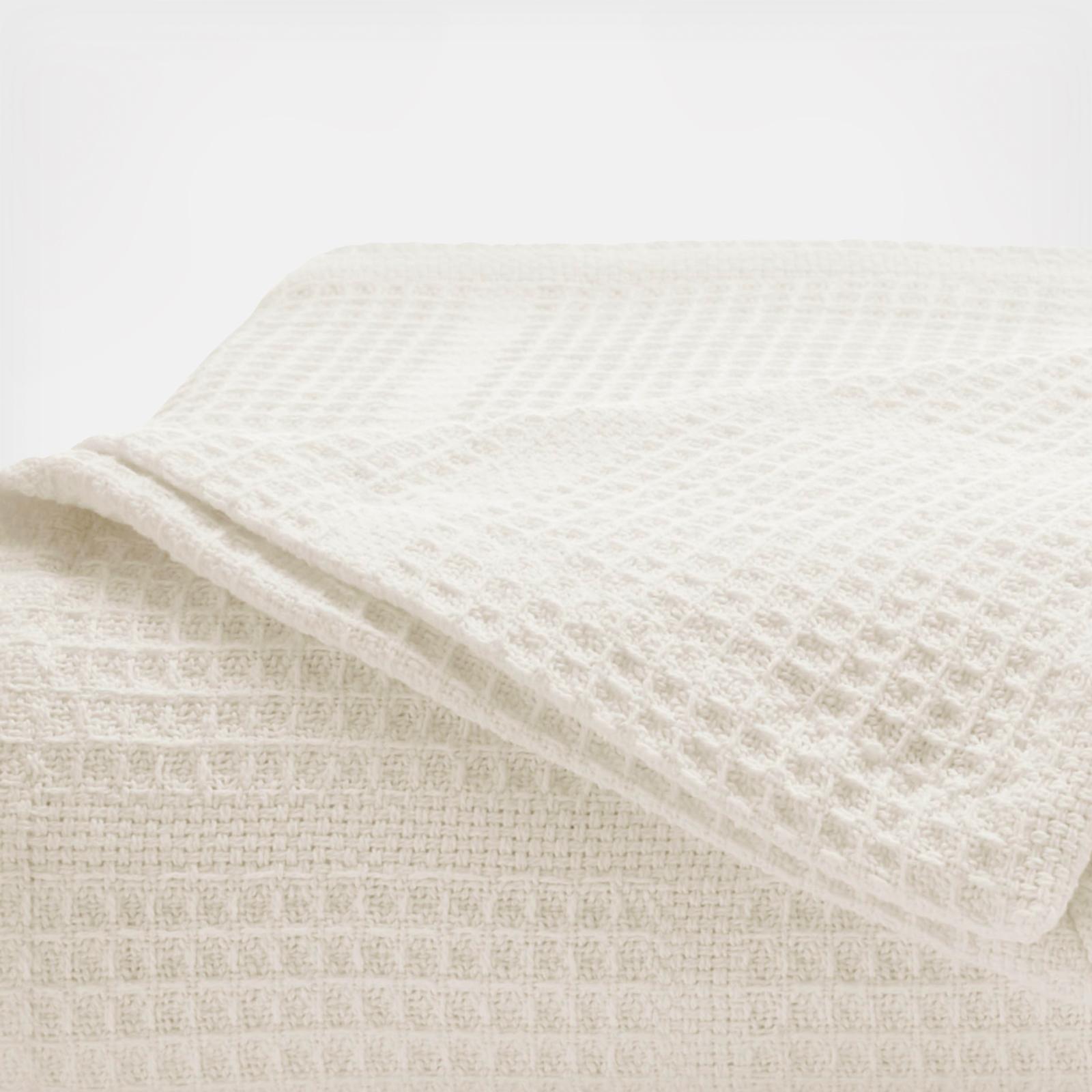 Essentials Waffle Grid Blanket 5 Essentials Waffle Grid Blanket