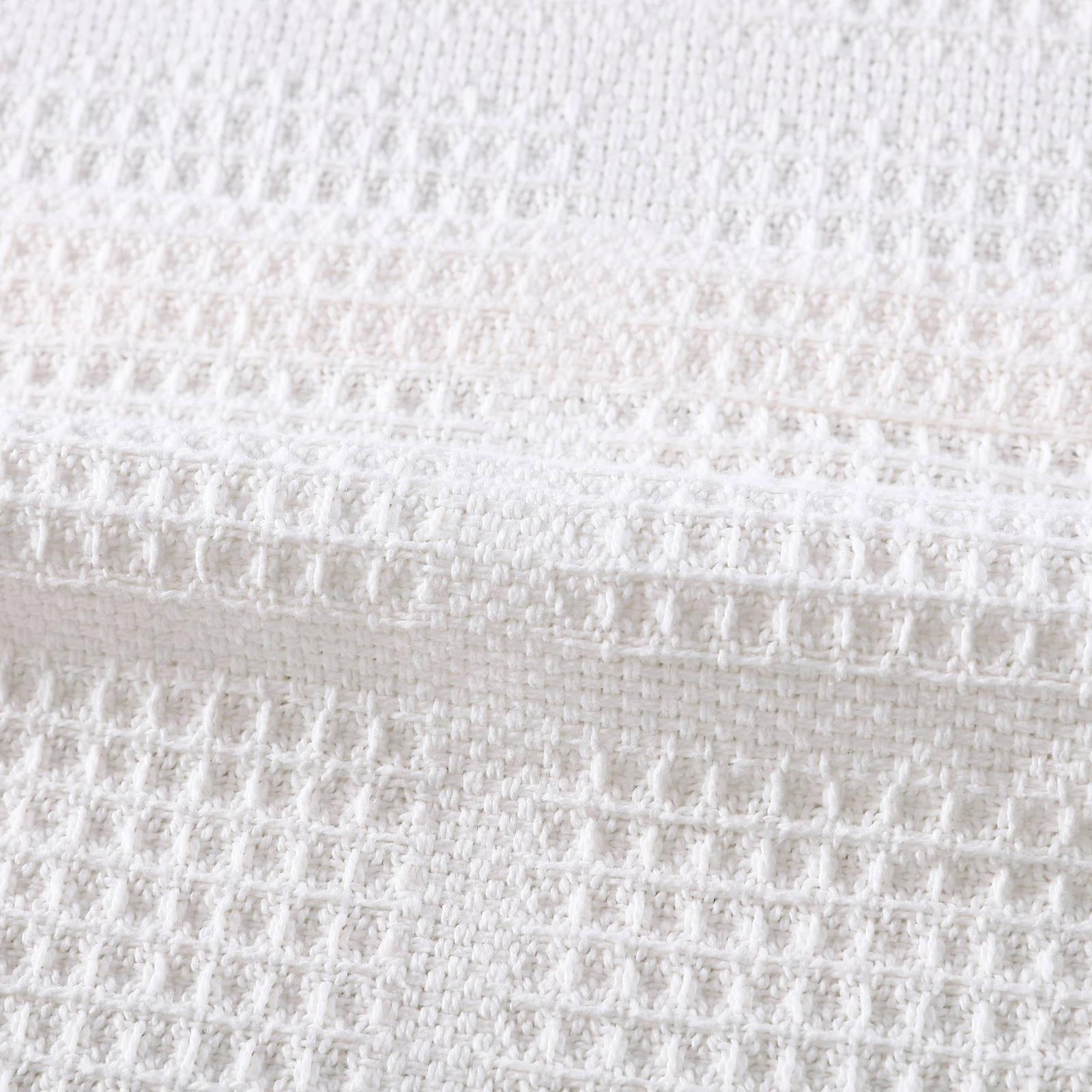 Essentials Waffle Grid Blanket 6 Essentials Waffle Grid Blanket