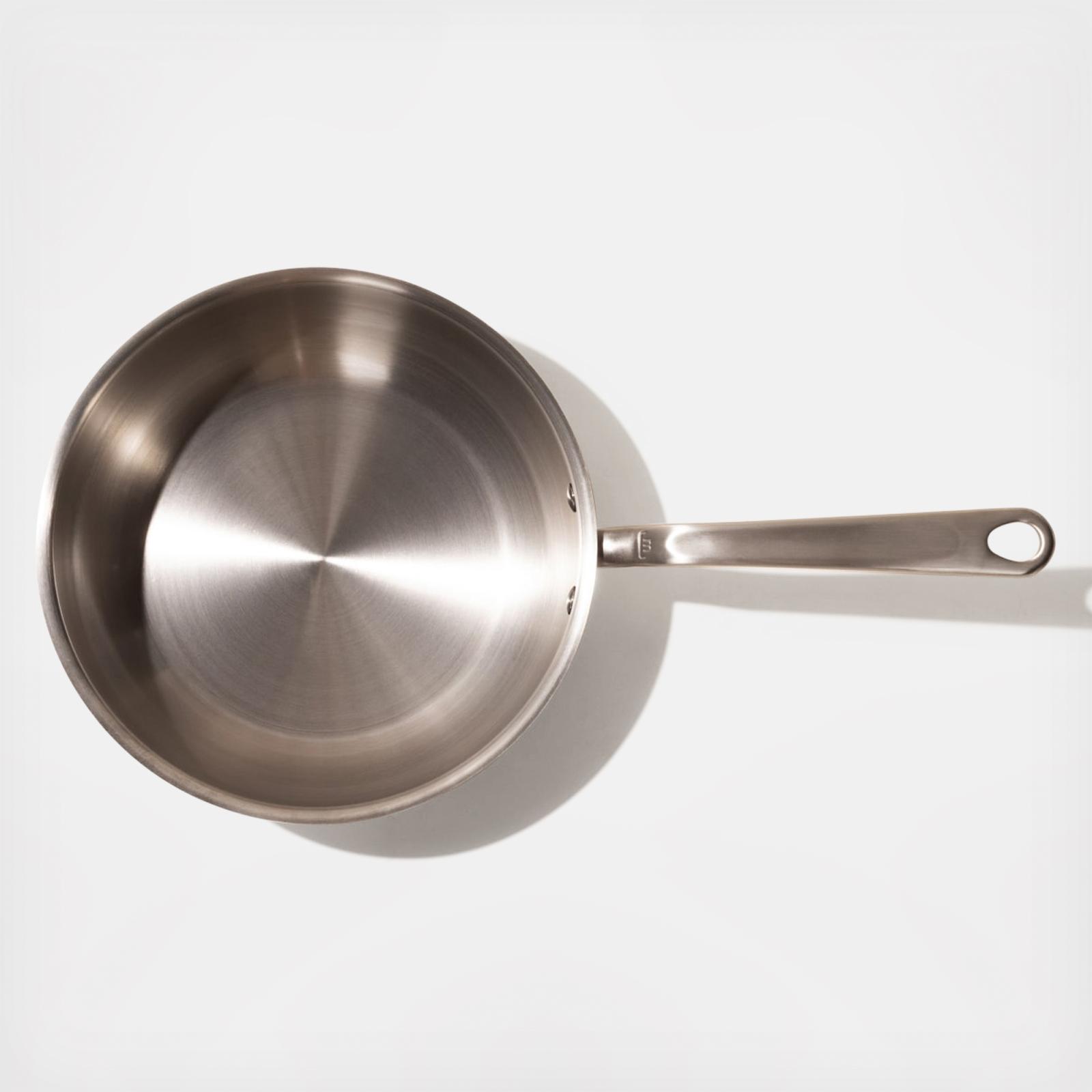 Stainless Clad Saucier with Lid 5 Stainless Clad Saucier with Lid