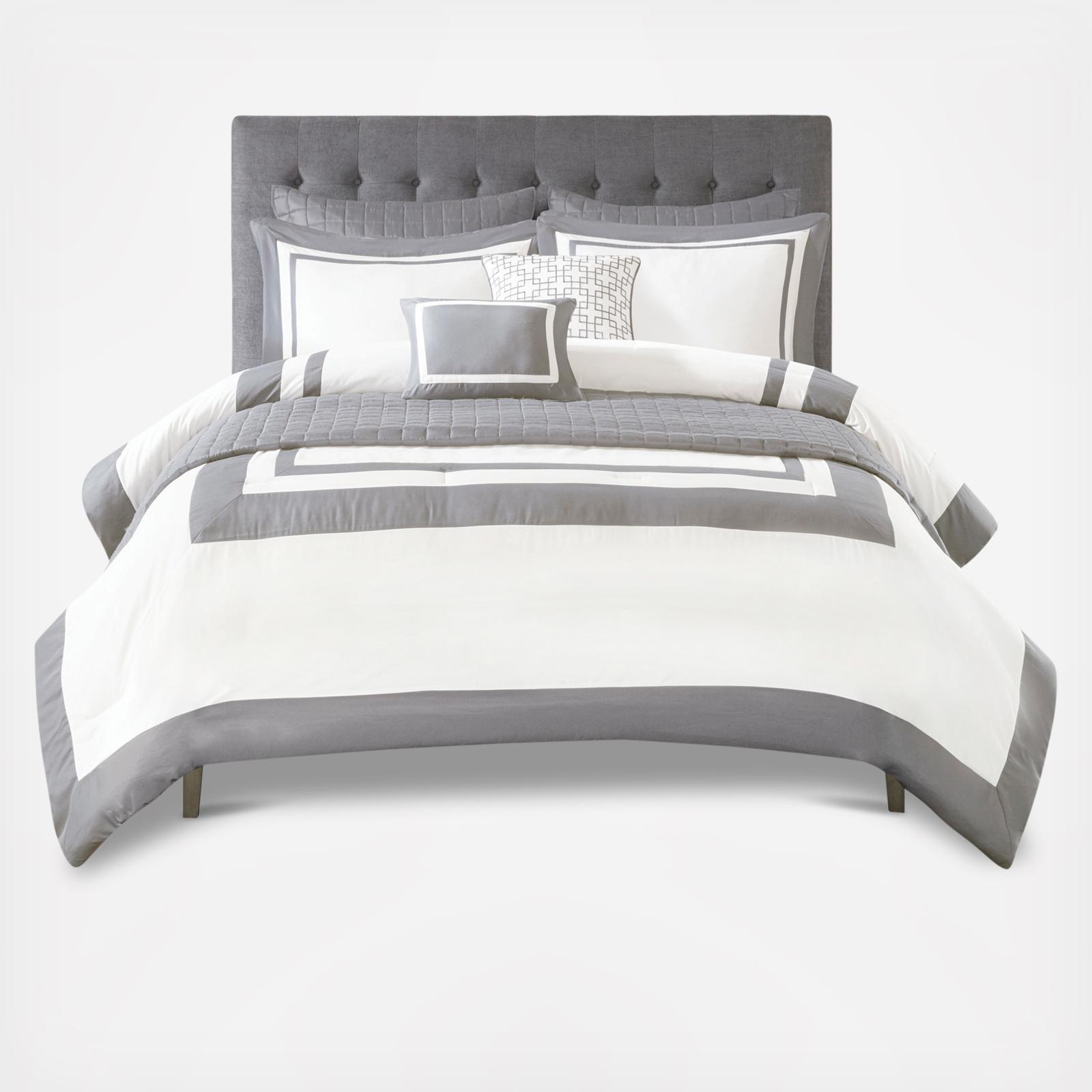 Heritage 8-Piece Comforter and Coverlet Set Collection 8 Heritage 8-Piece Comforter and Coverlet Set Collection
