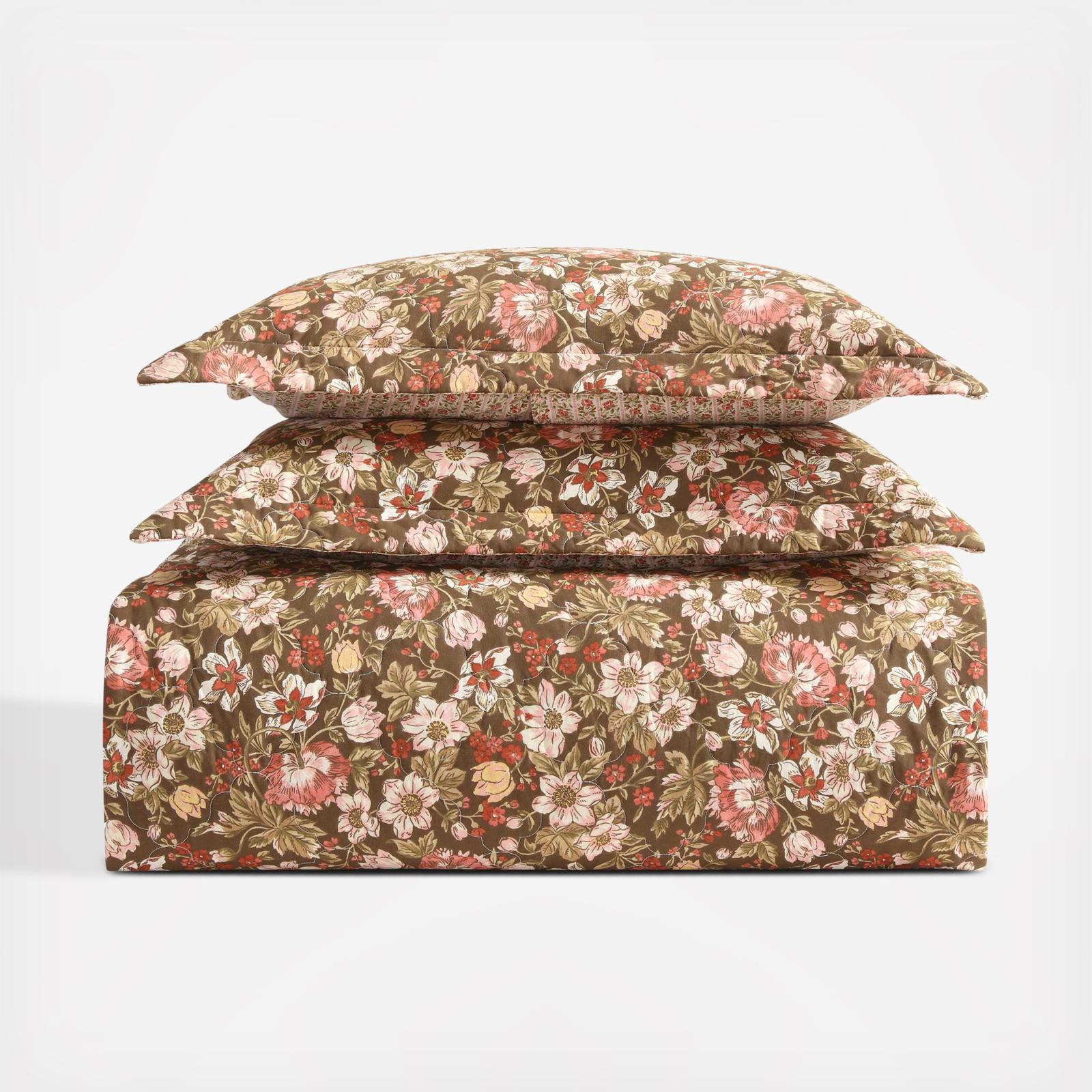 Marta Cotton 3-Piece Reversible Quilt Set