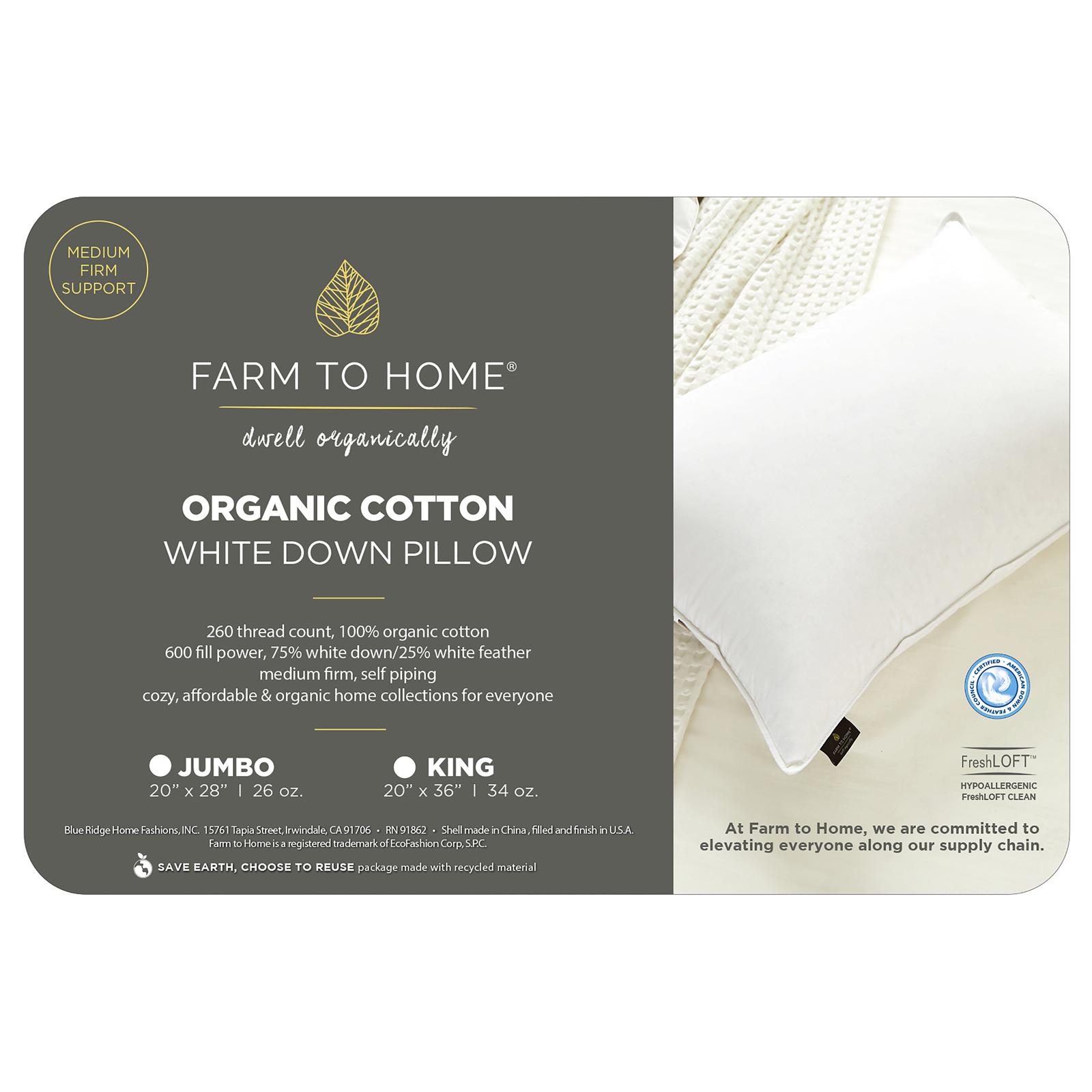 Organic Down Pillow 5 Organic Down Pillow