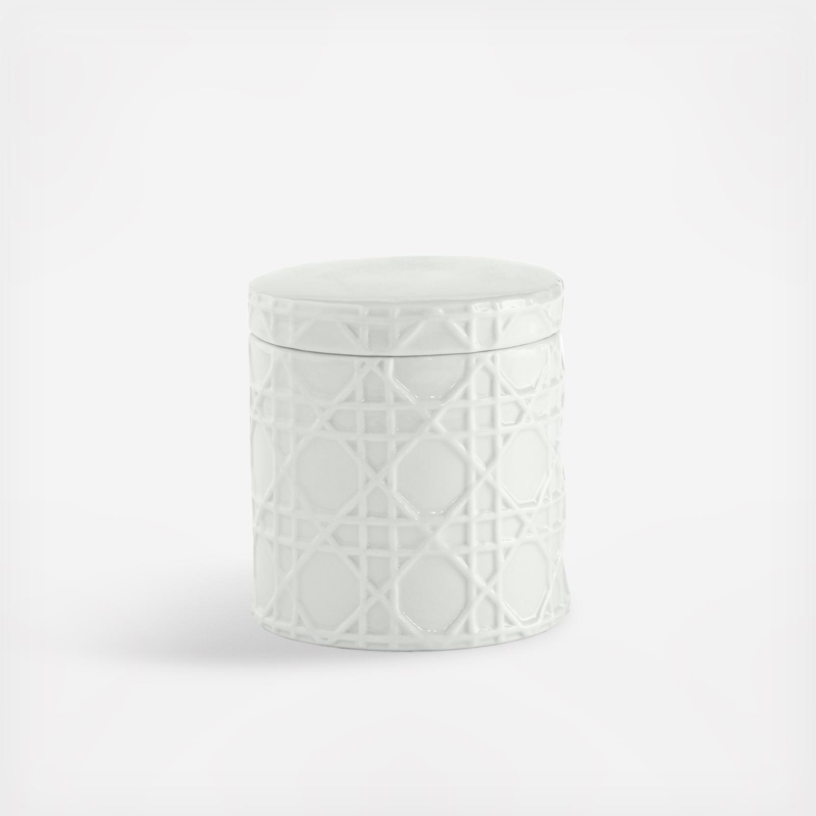 Rattan Cotton Jar 4 Rattan Cotton Jar