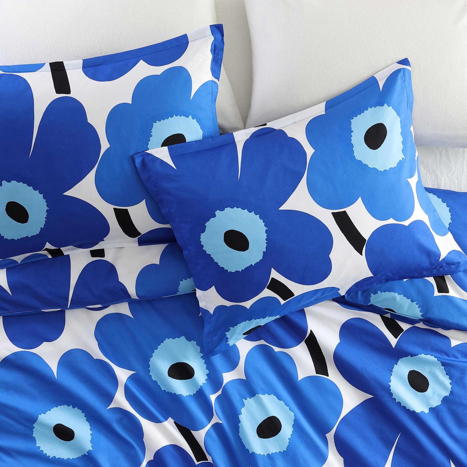 Unikko Cotton Percale 3-Piece Duvet Cover Set 5 Unikko Cotton Percale 3-Piece Duvet Cover Set