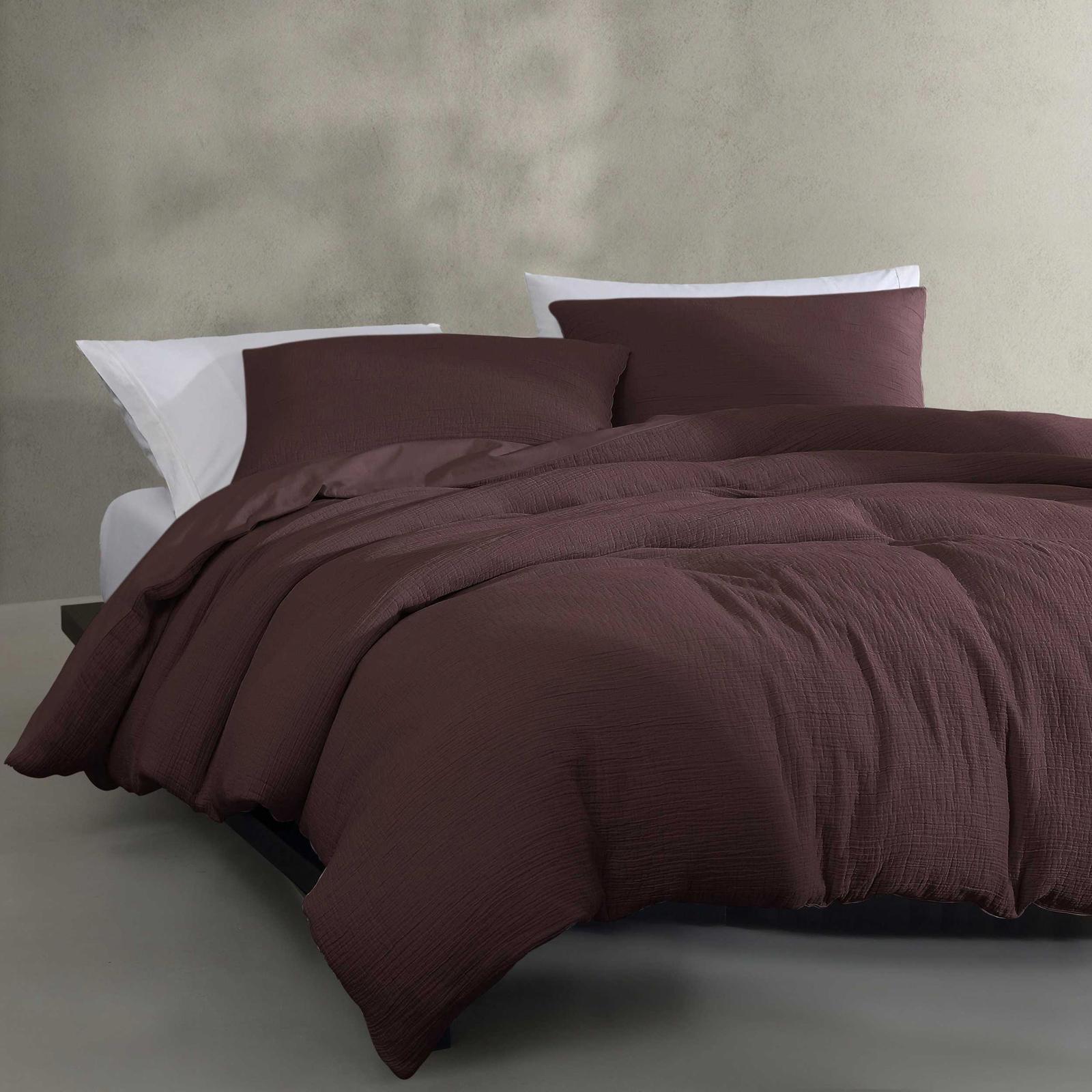 Washed Texture Matelasse 3-Piece Duvet Set 5 Washed Texture Matelasse 3-Piece Duvet Set