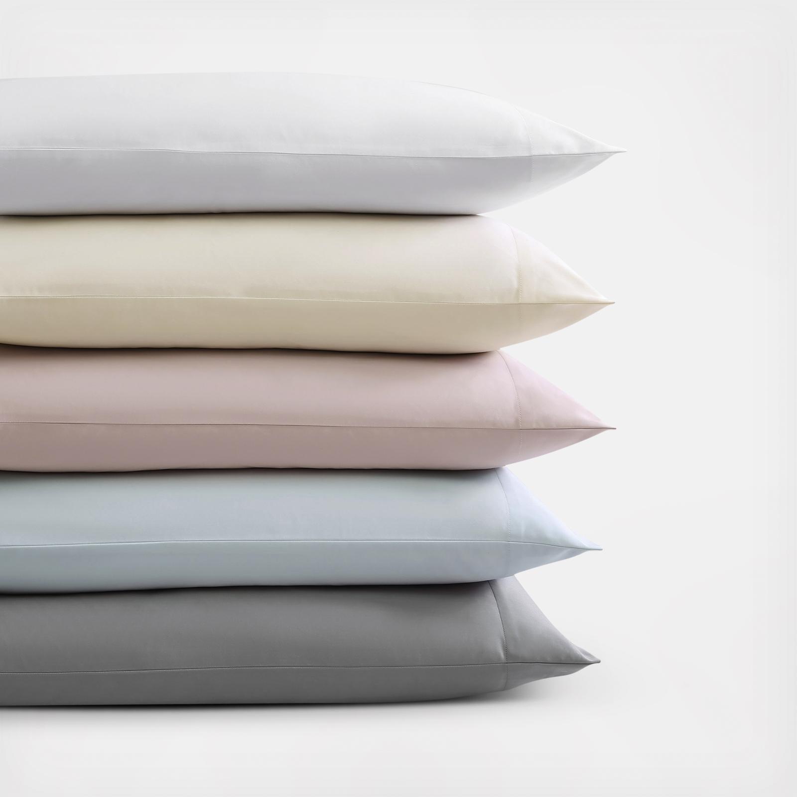 800 Thread Count Sateen Pillowcase, Set of 2 3 800 Thread Count Sateen Pillowcase, Set of 2