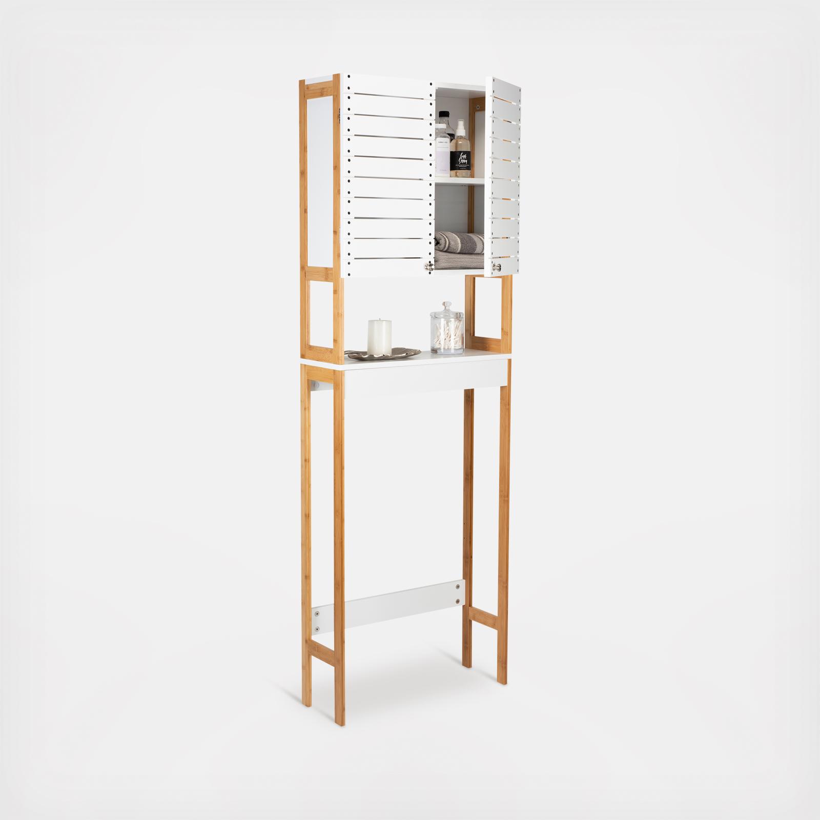 3-Shelf Over the Toilet Space Saver Cabinet