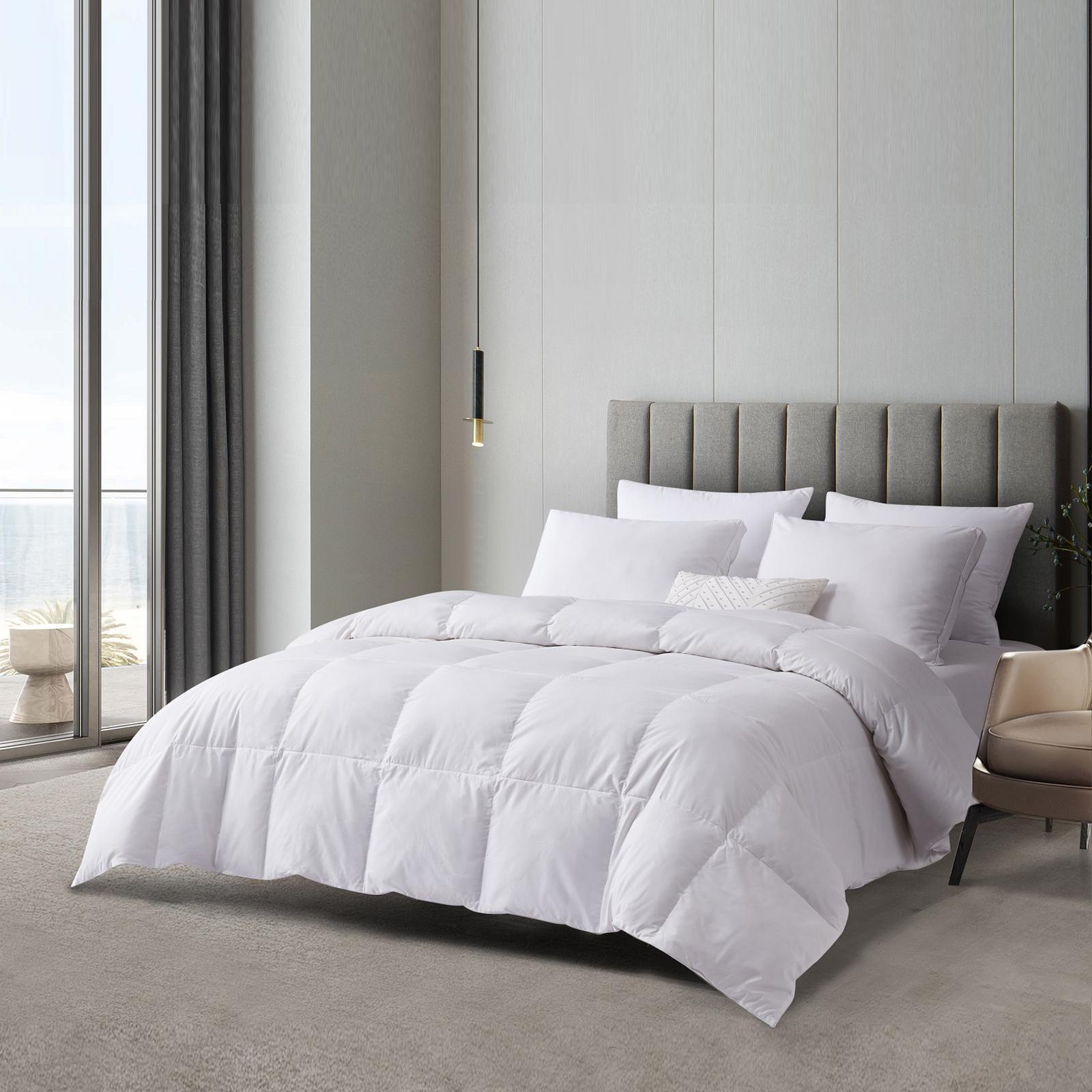 All Season Feather and Down Fiber Comforter