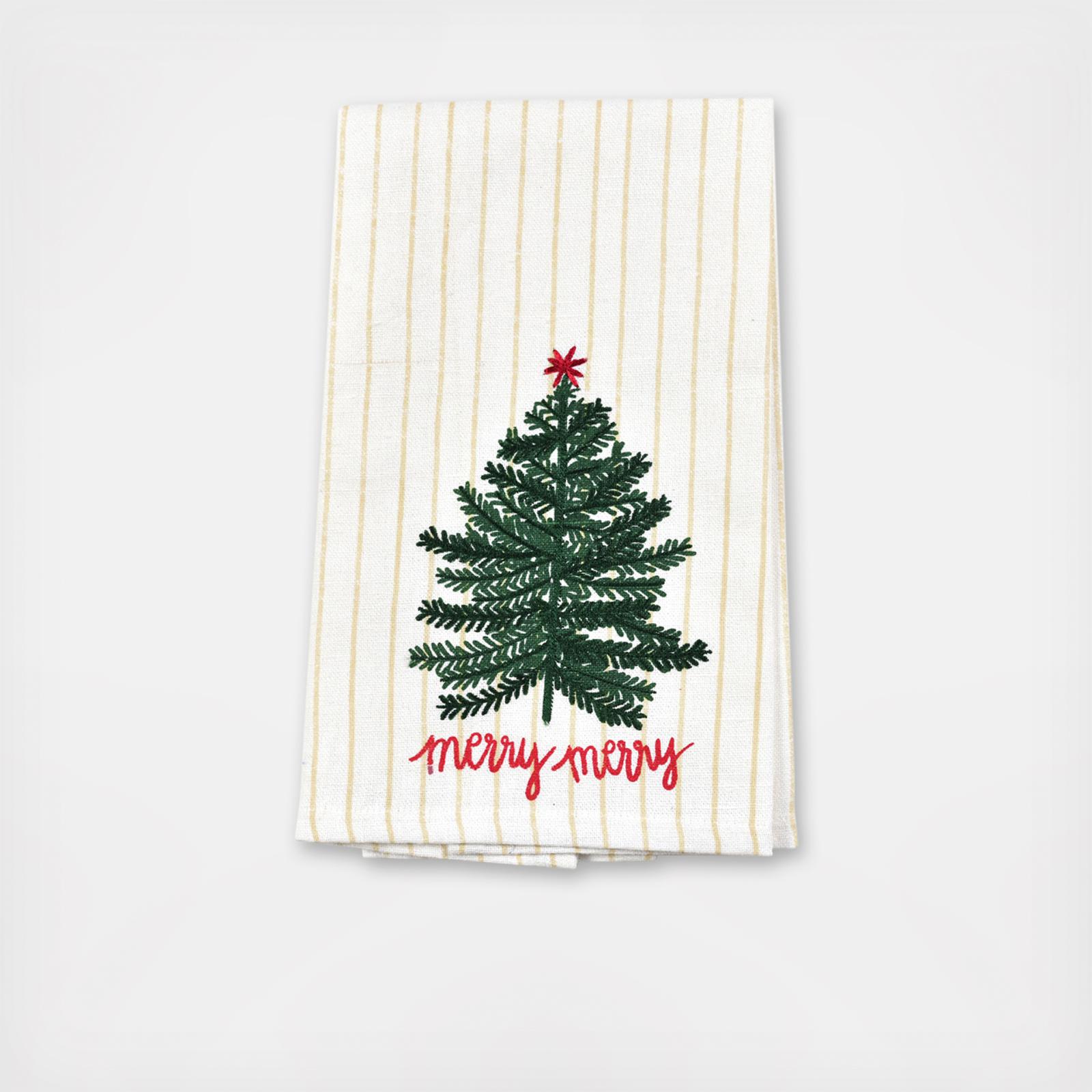 Balsam & Berry Tree Hand Towel, Set of 2 1 Balsam & Berry Tree Hand Towel, Set of 2
