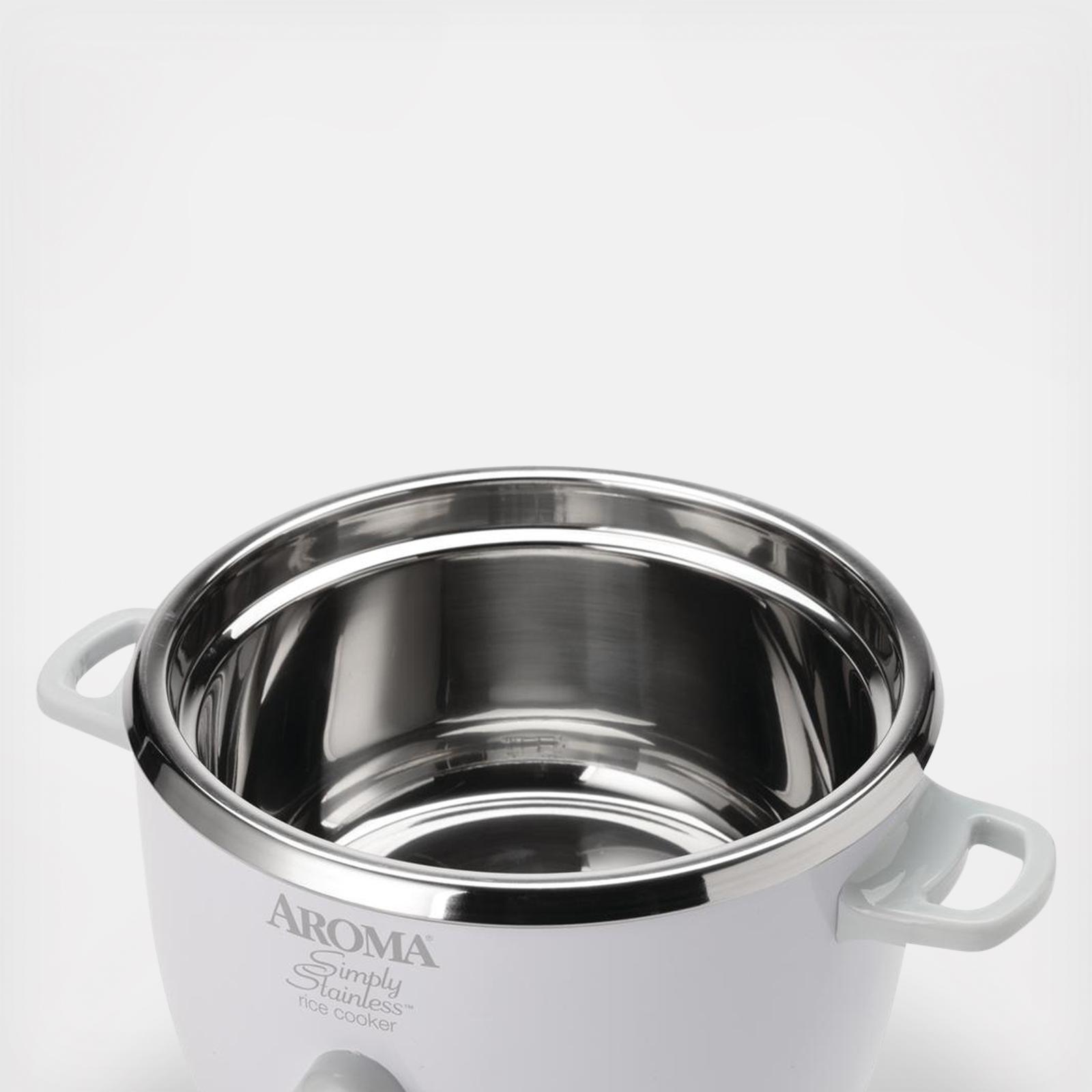 Simply Stainless Rice Cooker, 6-Cup 3 Simply Stainless Rice Cooker, 6-Cup