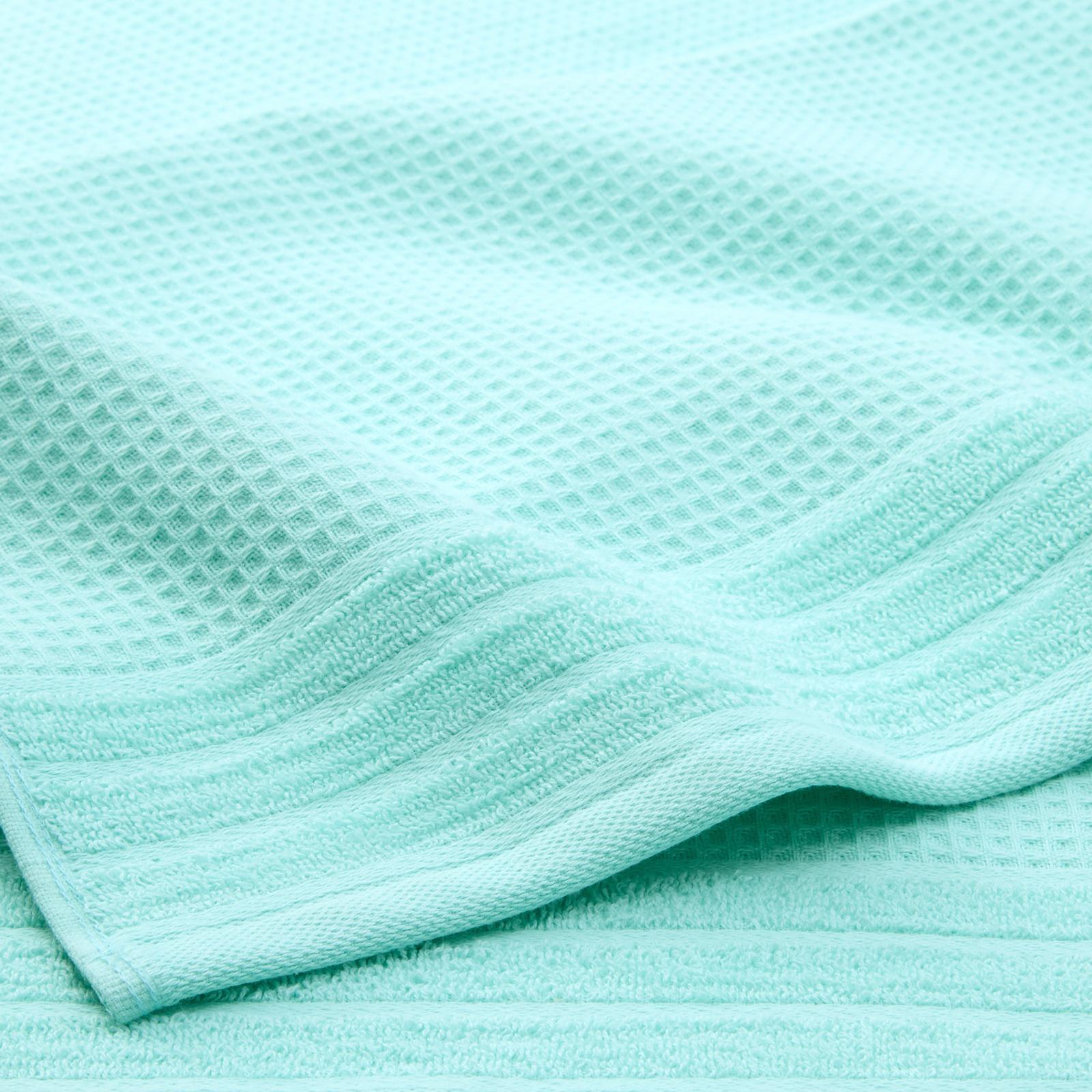 Basics Waffle Woven Terry Washcloth, Set of 4 6 Basics Waffle Woven Terry Washcloth, Set of 4