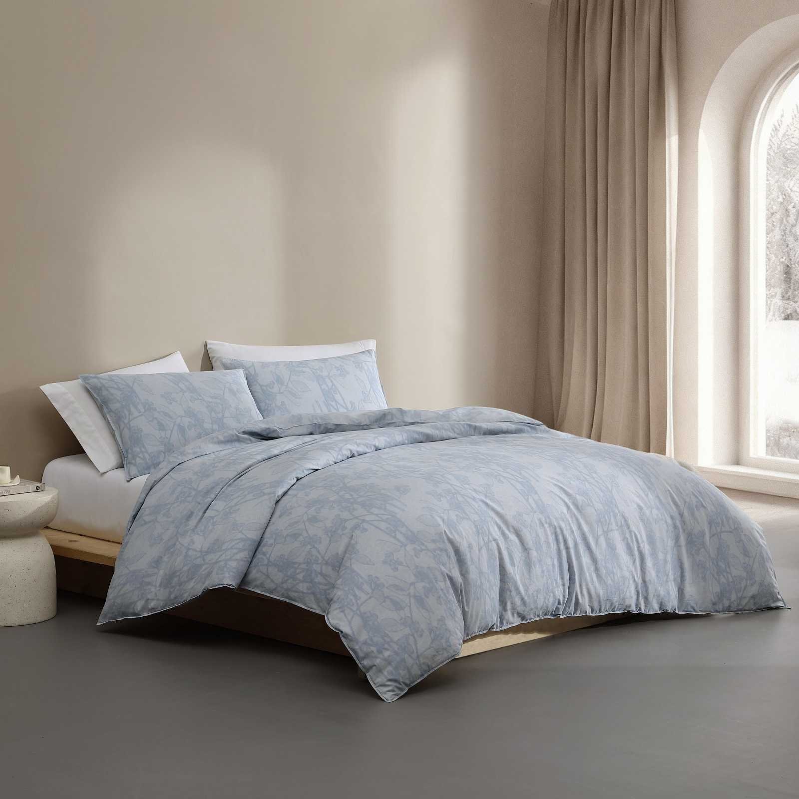 Bayberry Washed Cotton Percale 3-Piece Comforter Set 17 Bayberry Washed Cotton Percale 3-Piece Comforter Set