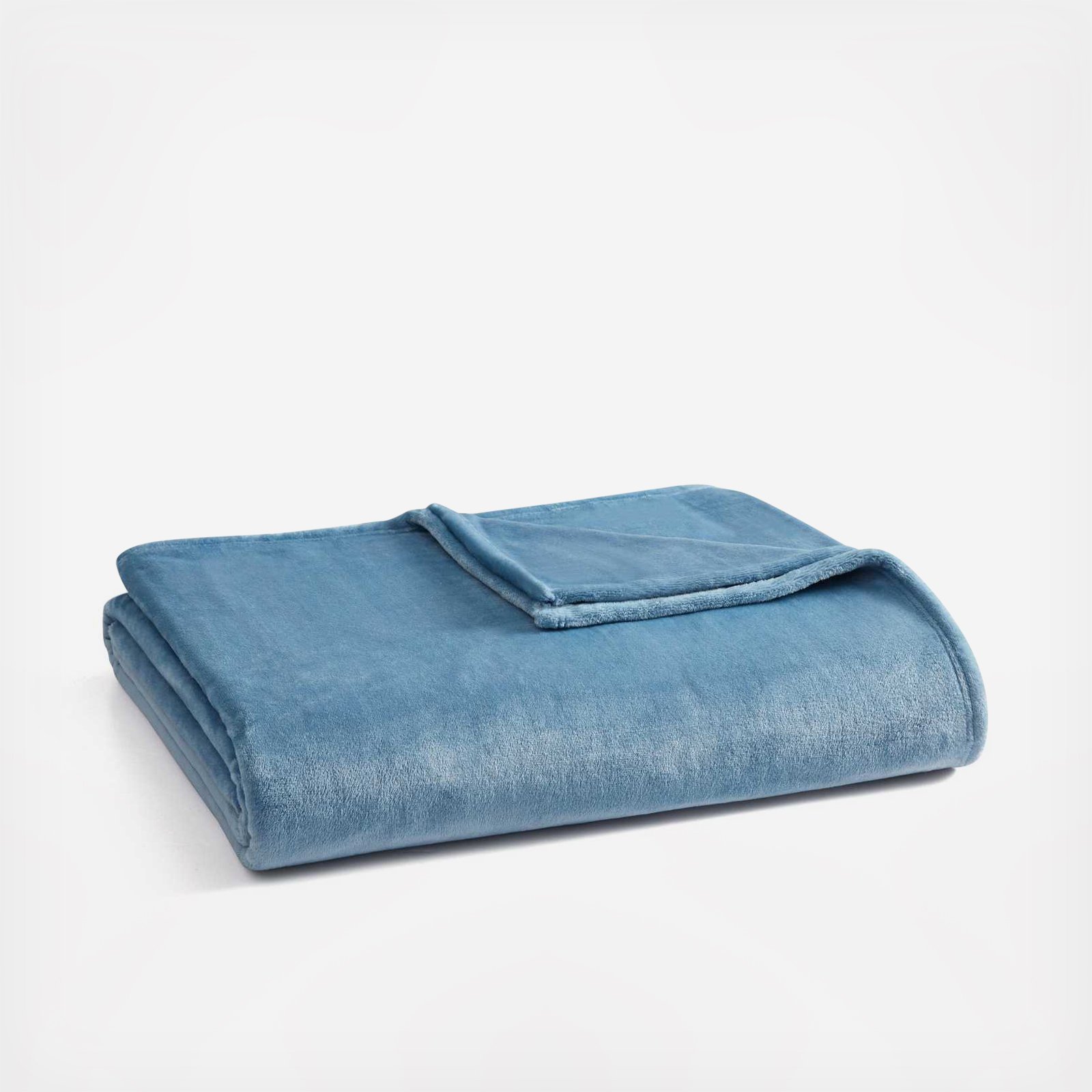 Bedford Solid Plush Blanket