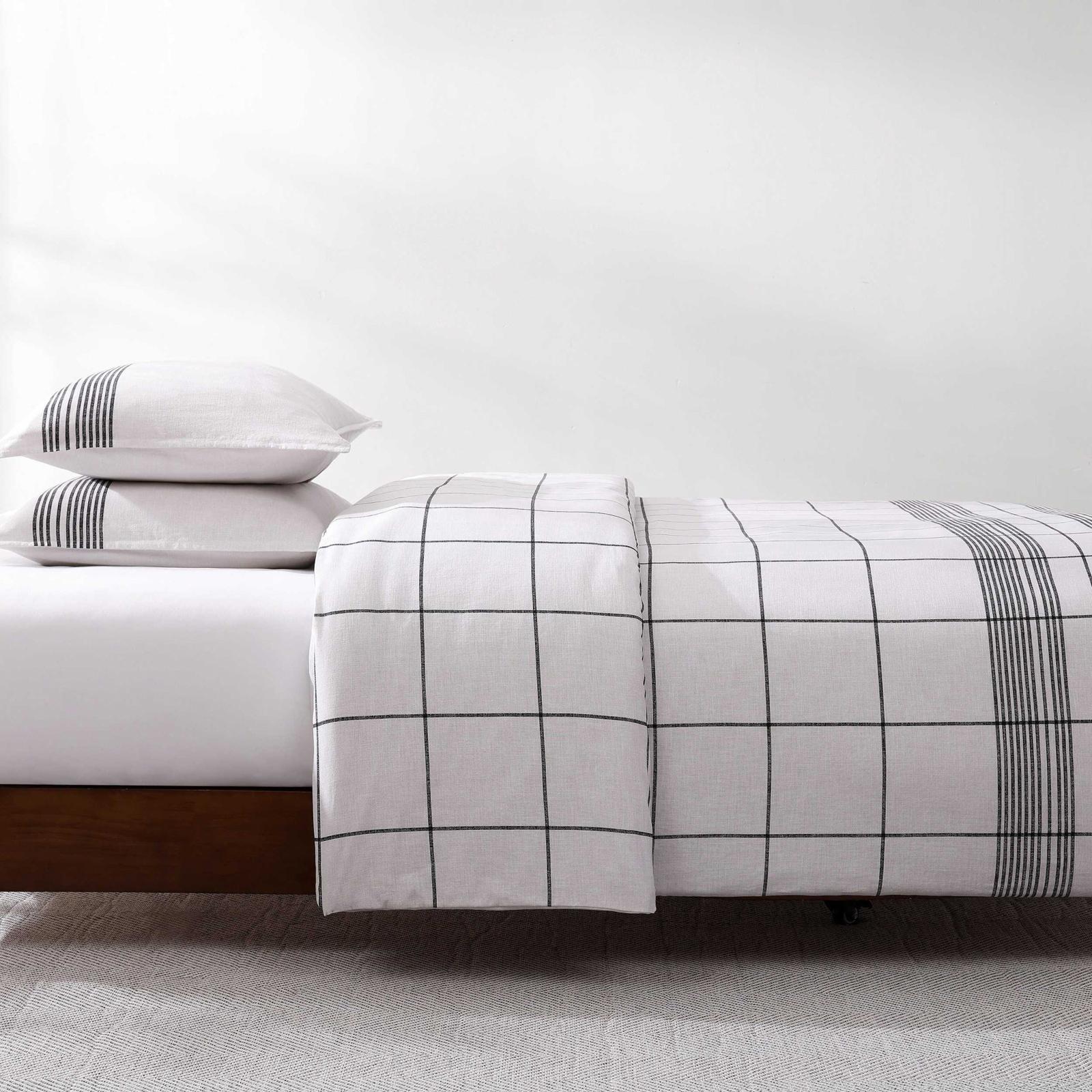 Brooklyn Heights Stripe Cotton 3-Piece Comforter Set 5 Brooklyn Heights Stripe Cotton 3-Piece Comforter Set