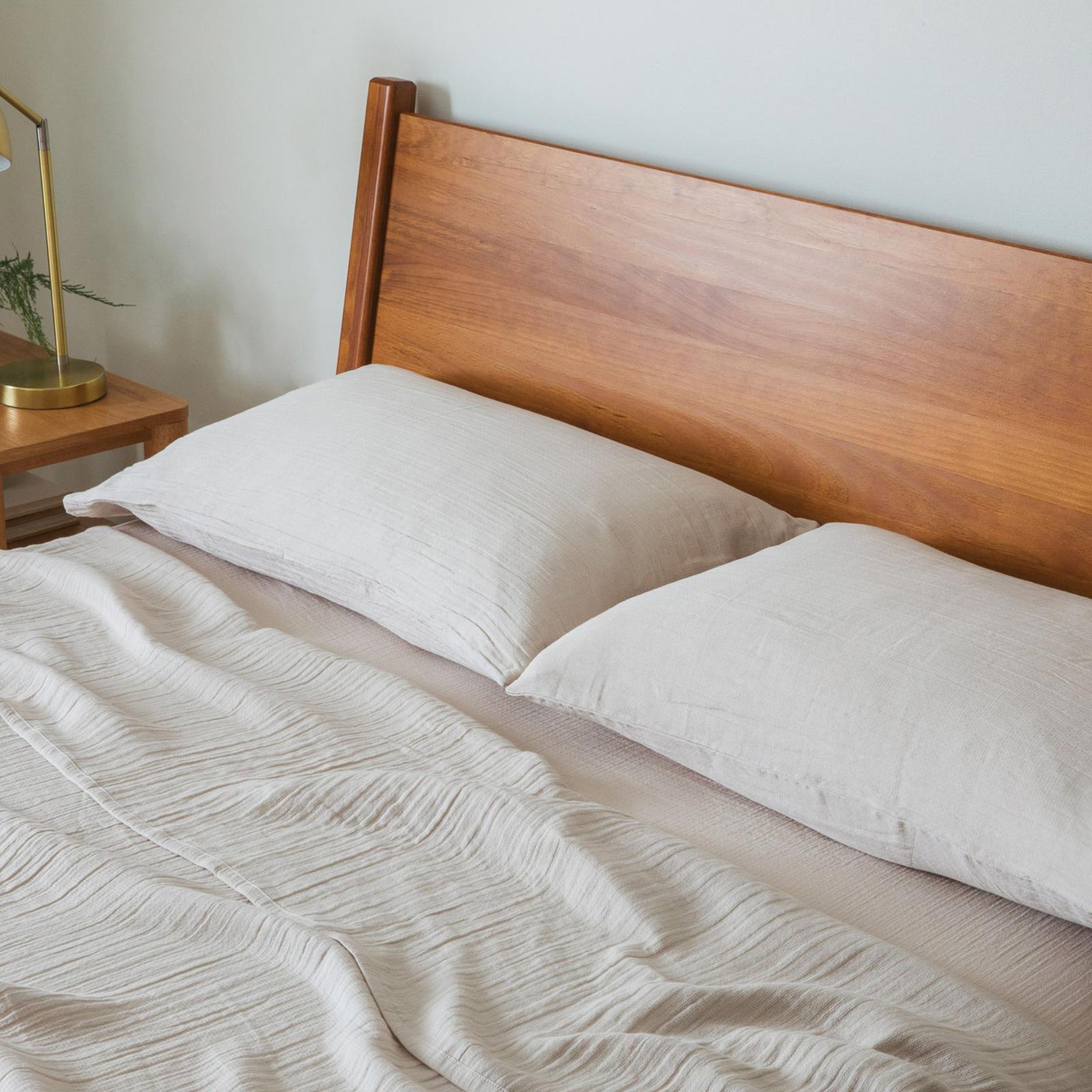 Calm Crinkled Comfort Fitted Sheet 5 Calm Crinkled Comfort Fitted Sheet