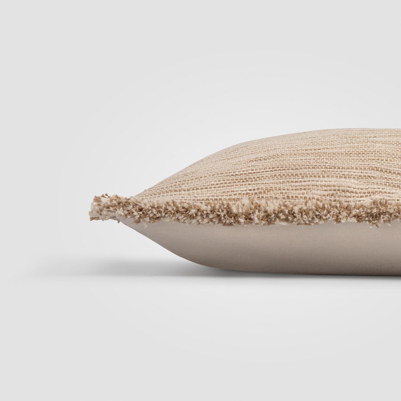 Calm Layered Loom Fringe Pillow 5 Calm Layered Loom Fringe Pillow