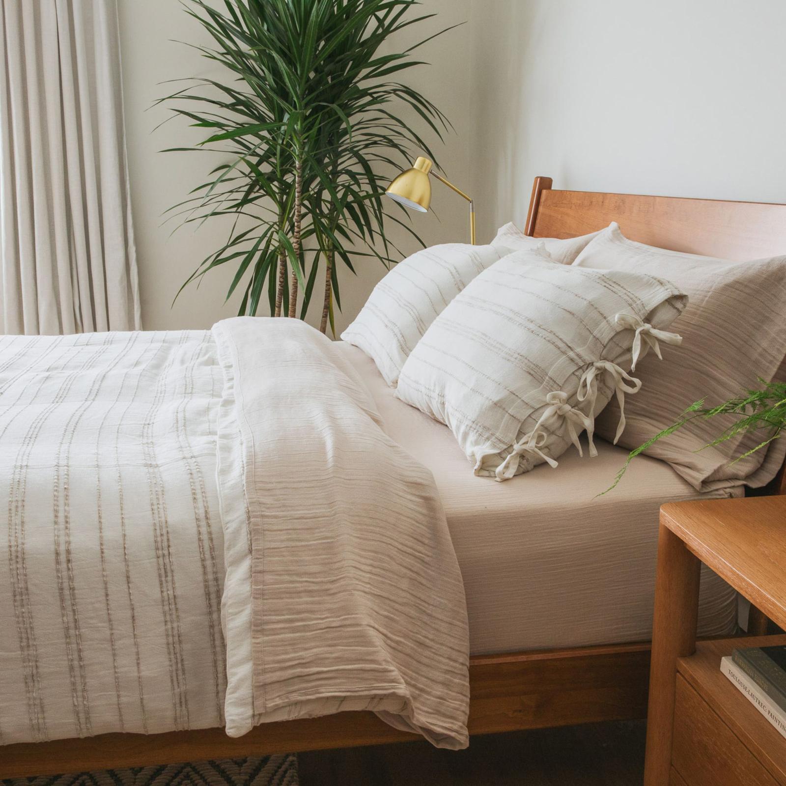Calm Stripe Duvet Cover 5 Calm Stripe Duvet Cover