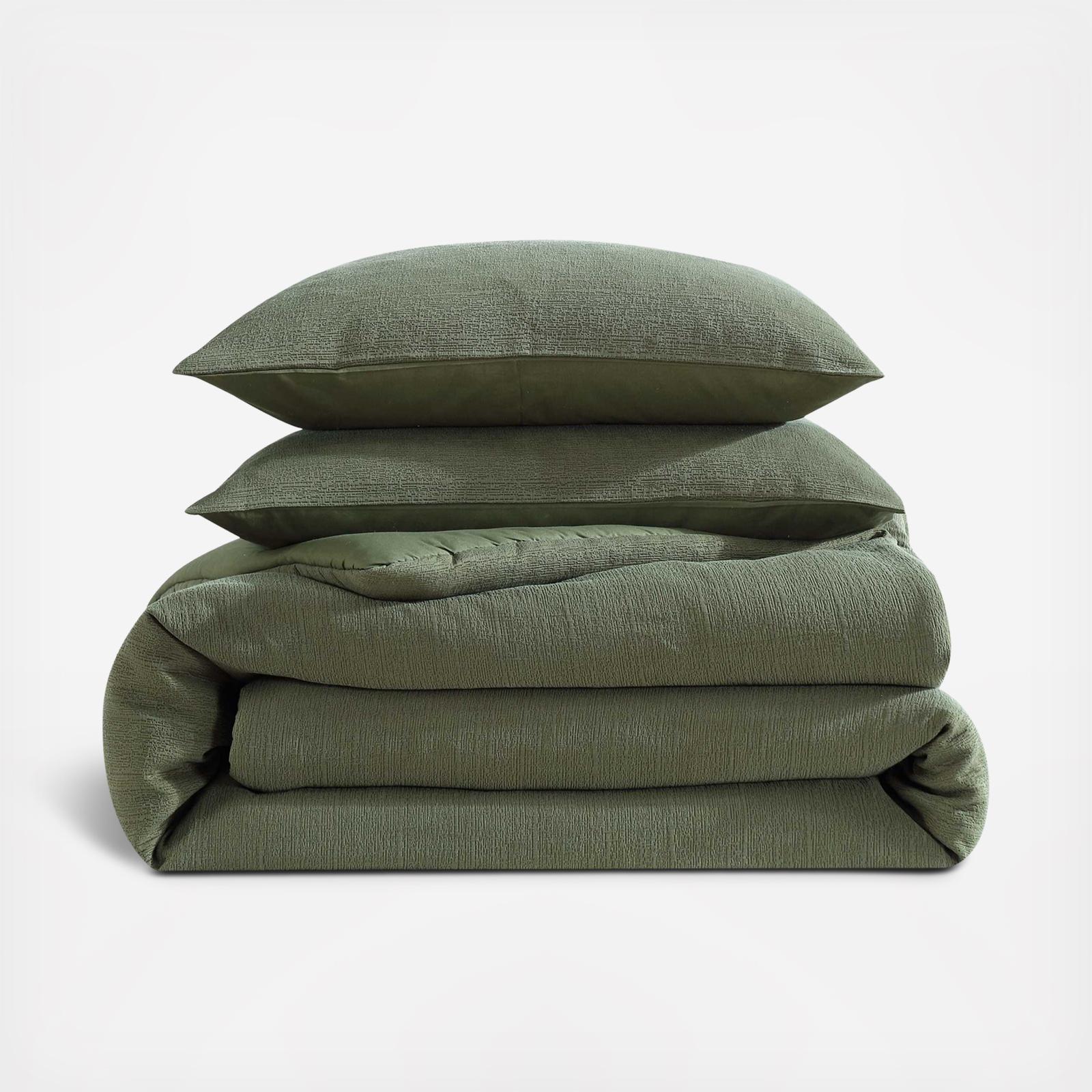 Carved Lines Matelesse Blend 3-Piece Comforter Set