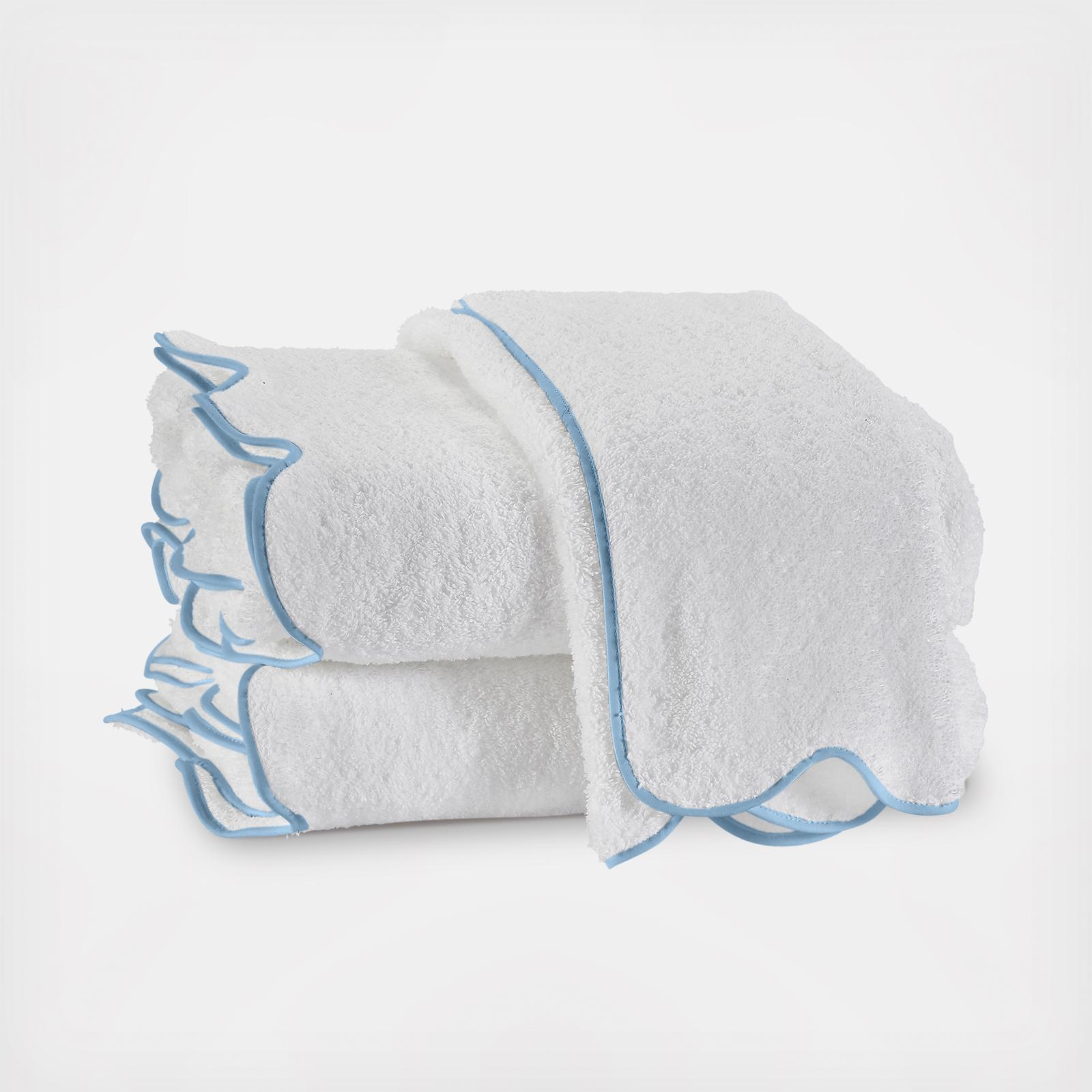 Cairo Scallop Guest Towel 2 Cairo Scallop Guest Towel