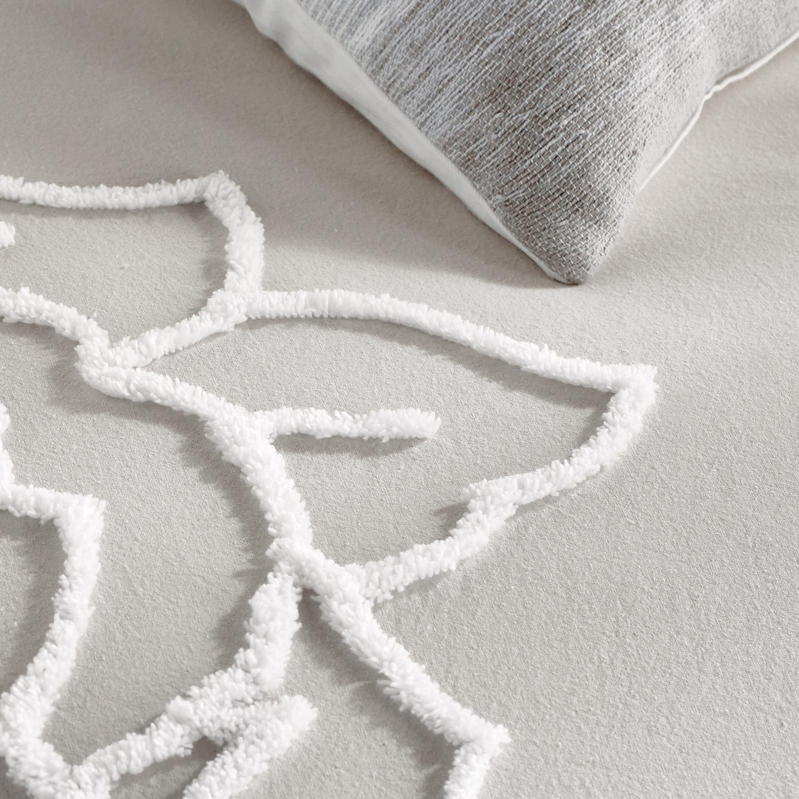 Chenille Rose 3-Piece Duvet Set 5 Chenille Rose 3-Piece Duvet Set