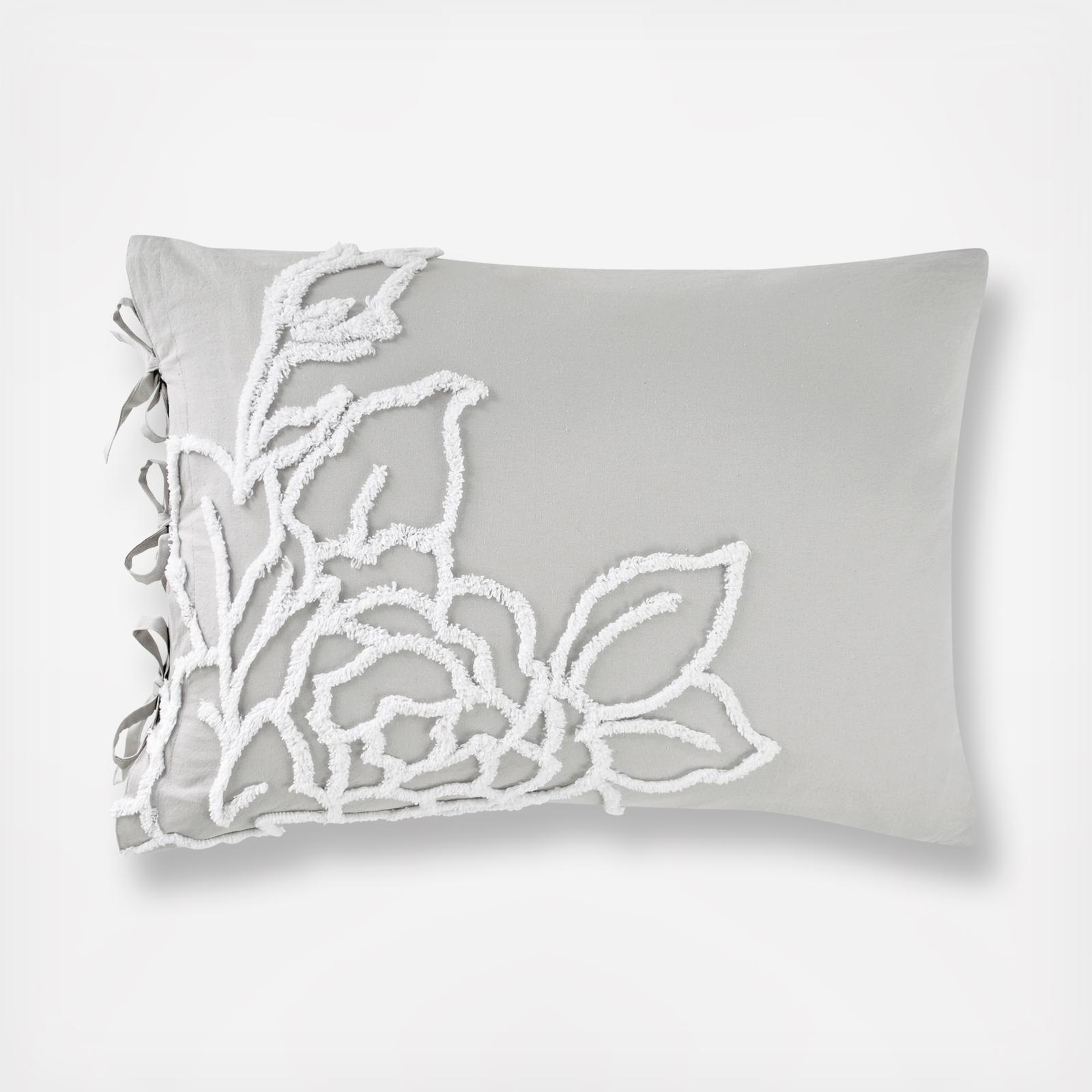 Chenille Rose 3-Piece Duvet Set 6 Chenille Rose 3-Piece Duvet Set