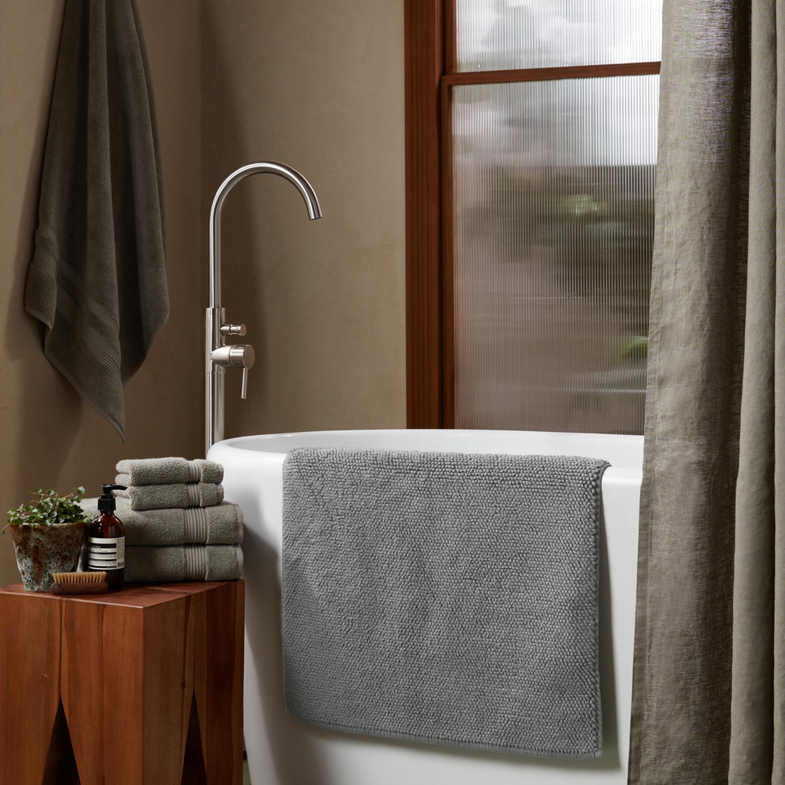 Classic Turkish Cotton Looped Bath Rug 16 Classic Turkish Cotton Looped Bath Rug