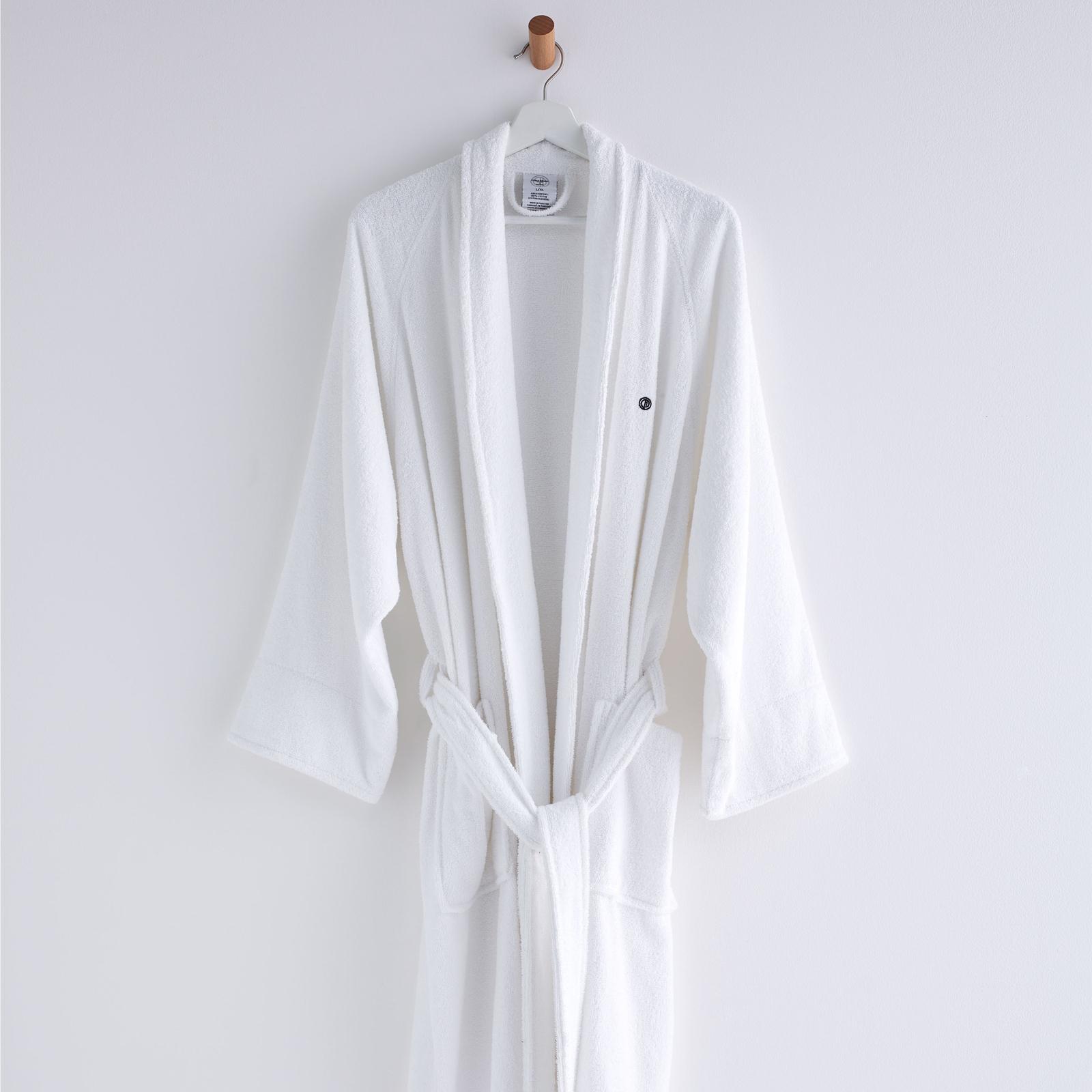 Clean Design Home Low-Lint Terry Bath Robe 3 Clean Design Home Low-Lint Terry Bath Robe