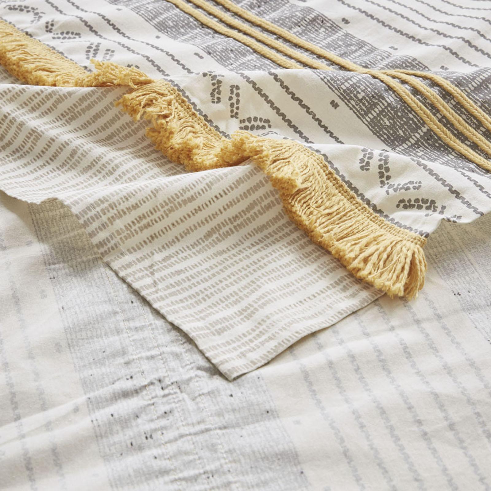 Cody Printed Shower Curtain with Tassel 5 Cody Printed Shower Curtain with Tassel