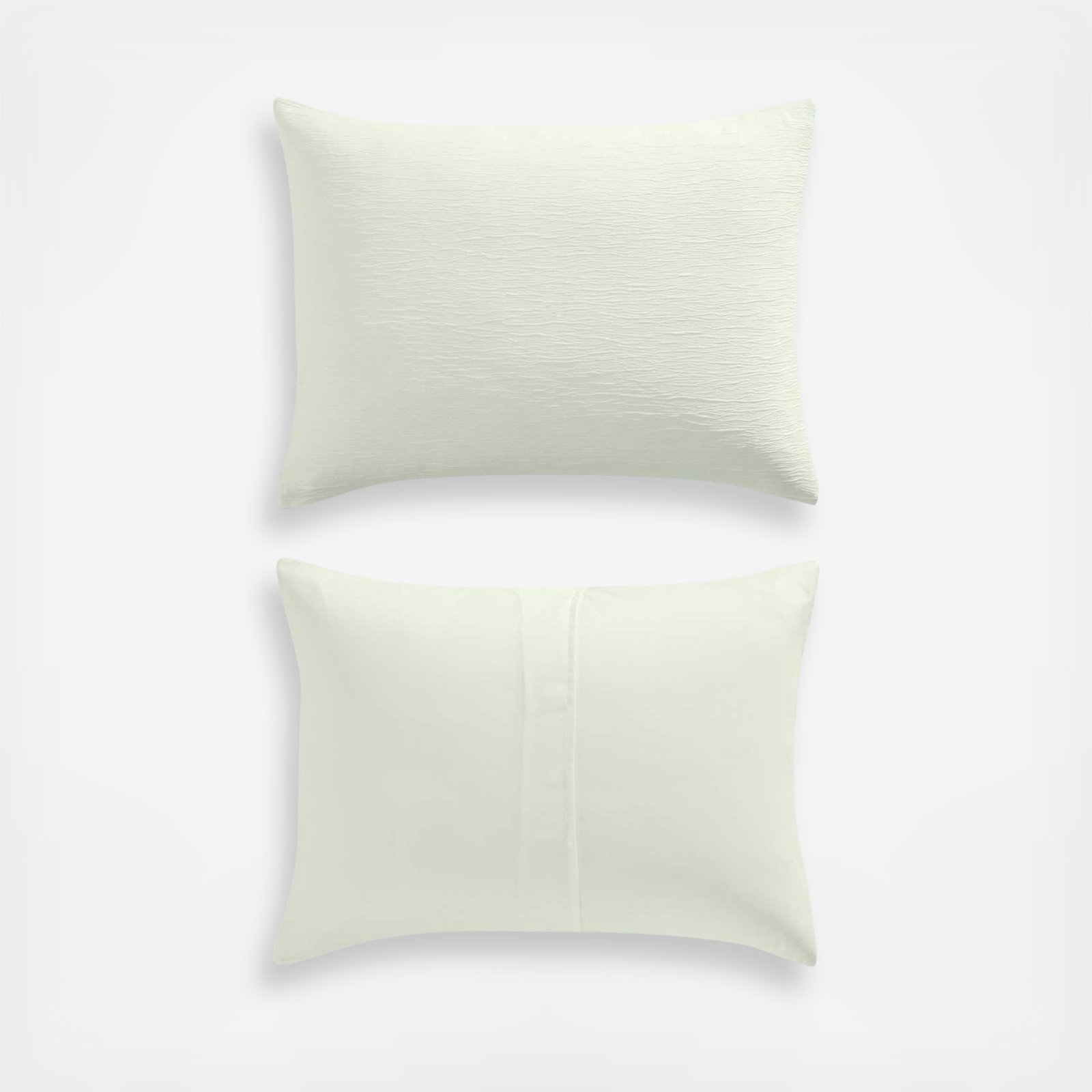 Crinkle Woven Polyester Gauze 3-Piece Duvet Set 7 Crinkle Woven Polyester Gauze 3-Piece Duvet Set