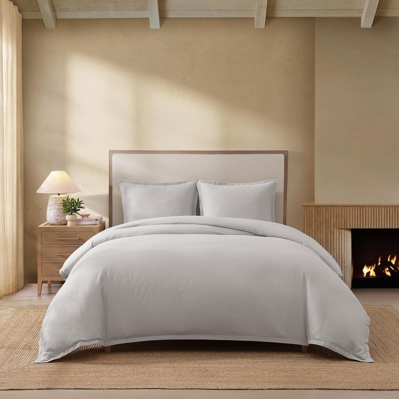European Linen 3-Piece Duvet Cover Set 13 European Linen 3-Piece Duvet Cover Set