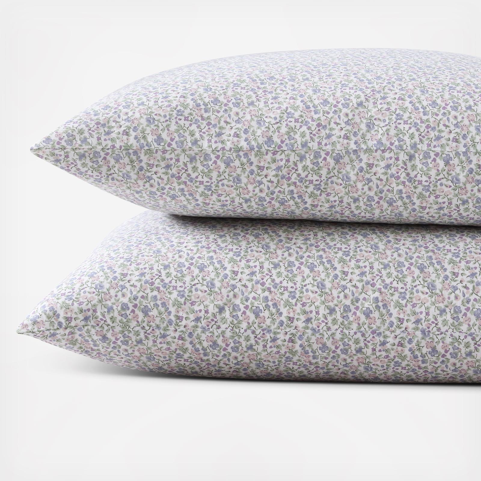 Emogene Cotton Percale Pillowcase, Set of 2