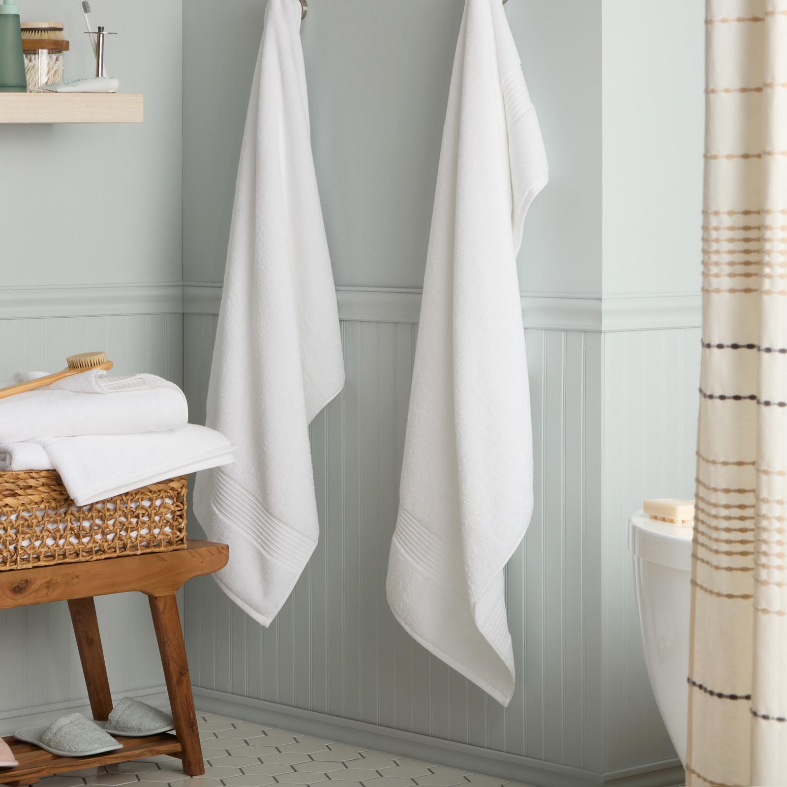 Everyday Dobby Border Bath Towel, Set of 4 13 Everyday Dobby Border Bath Towel, Set of 4