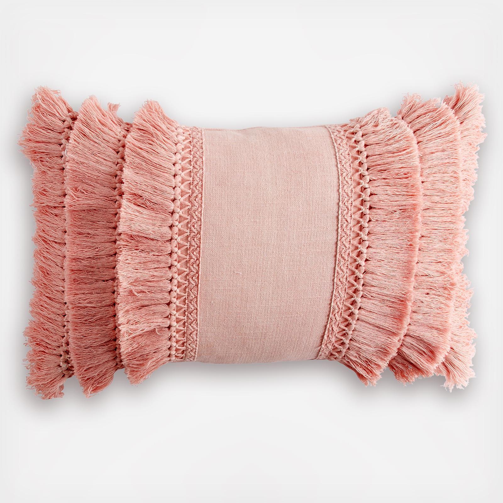 Fringe Decorative Pillow 2 Fringe Decorative Pillow