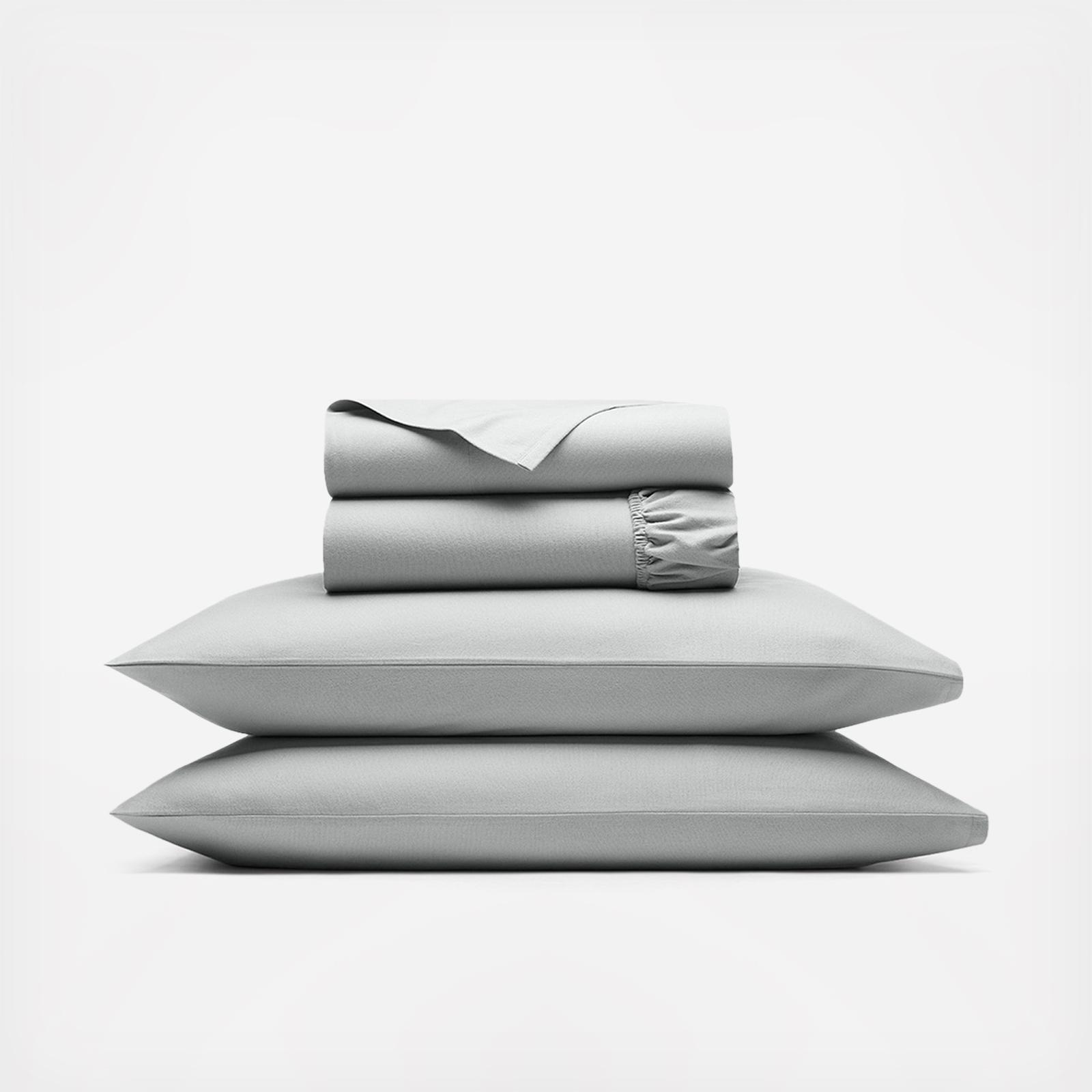 Flannel 4-Piece Organic Sheet Set