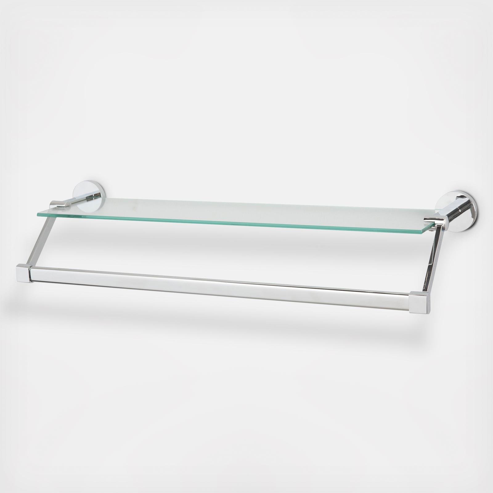 Hanging Shelf with Towel Bar 4 Hanging Shelf with Towel Bar
