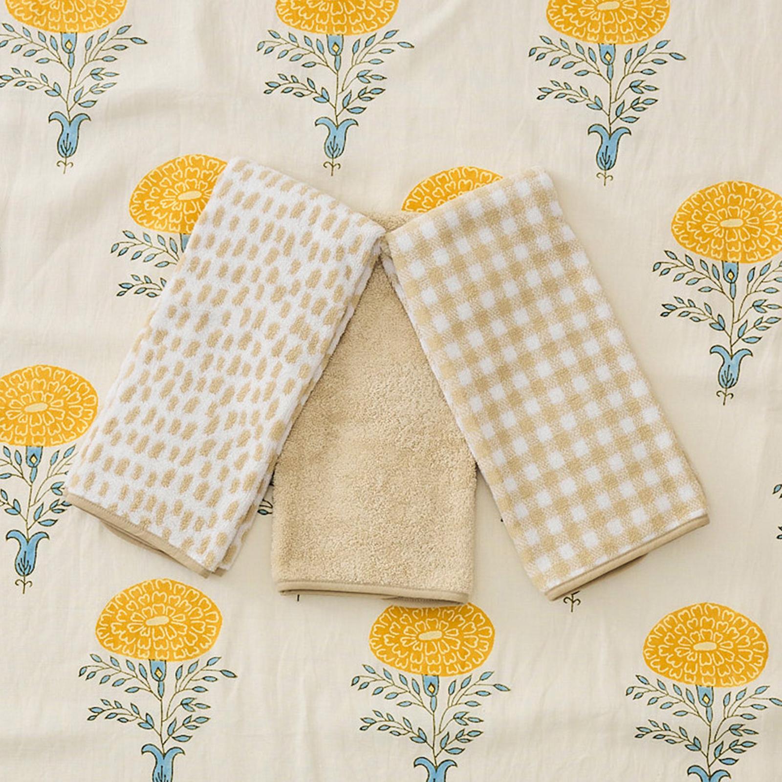 Gingham Hand Towel, Set of 2 3 Gingham Hand Towel, Set of 2