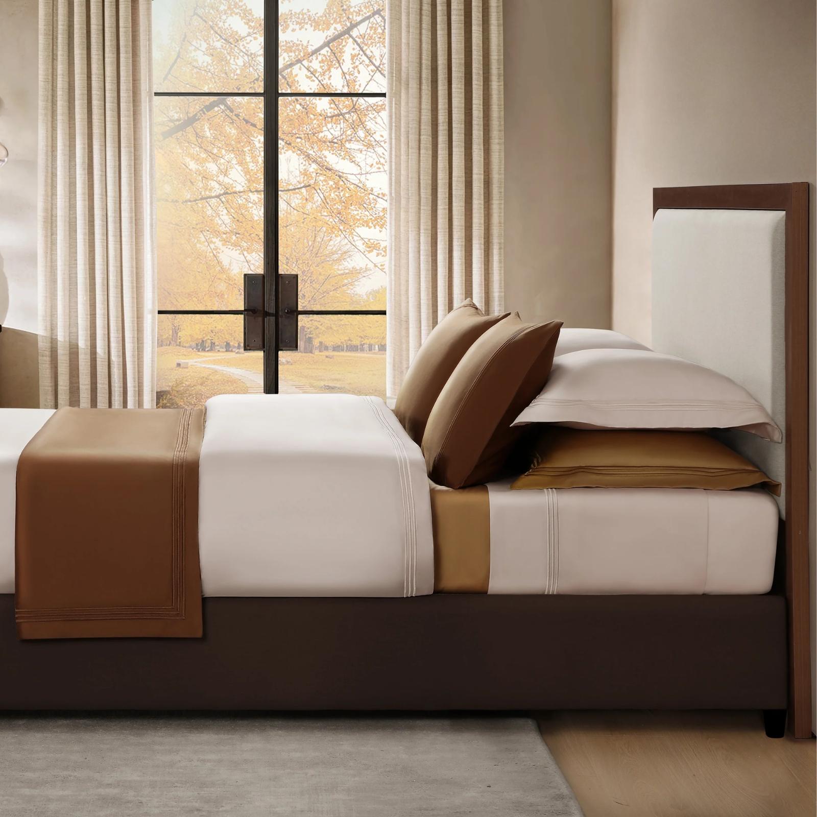 Hotel Triple Luxe Sateen 4-Piece Sheet Set 7 Hotel Triple Luxe Sateen 4-Piece Sheet Set