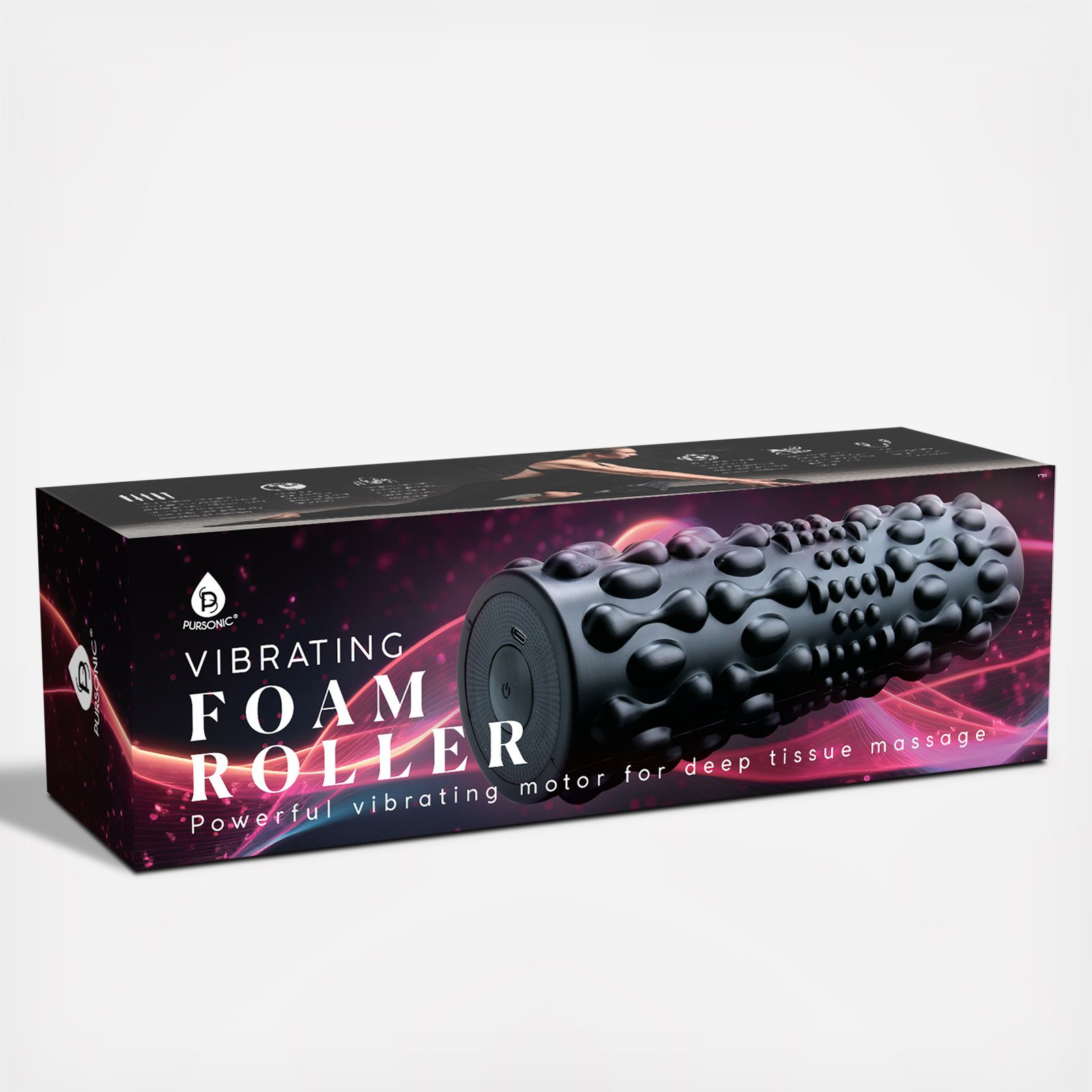 High-Intensity Vibrating Foam Roller for Deep Muscle Relief 4 High-Intensity Vibrating Foam Roller for Deep Muscle Relief