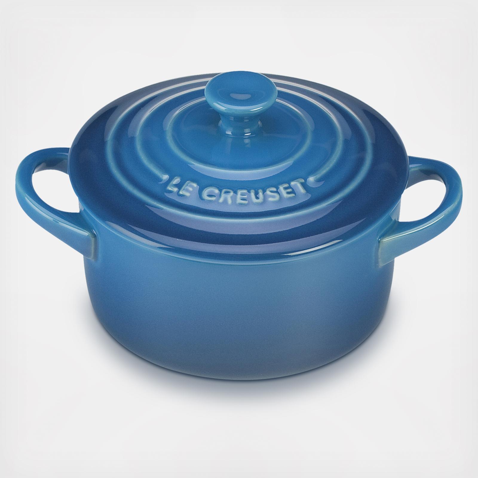 5-Piece Mini Round Cocotte & Cookbook Set