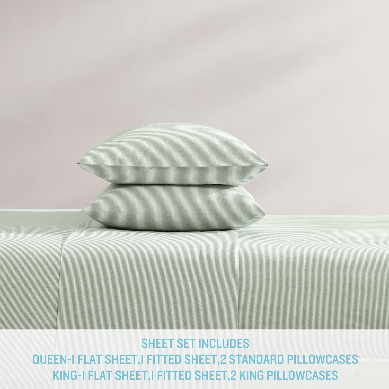 Island Cays Stripe 4-Piece Sheet Set 6 Island Cays Stripe 4-Piece Sheet Set