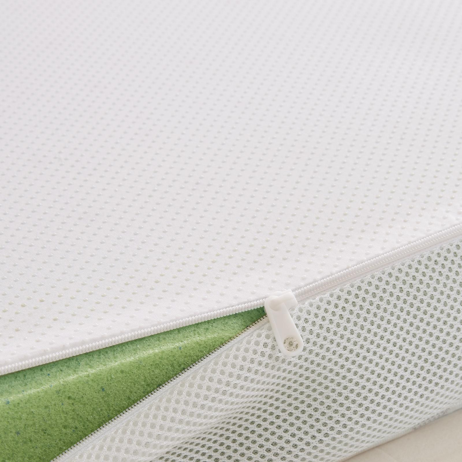 Hypoallergenic Cooling Gel Memory Foam Mattress Topper with Removable Cooling Cover 4 Hypoallergenic Cooling Gel Memory Foam Mattress Topper with Removable Cooling Cover