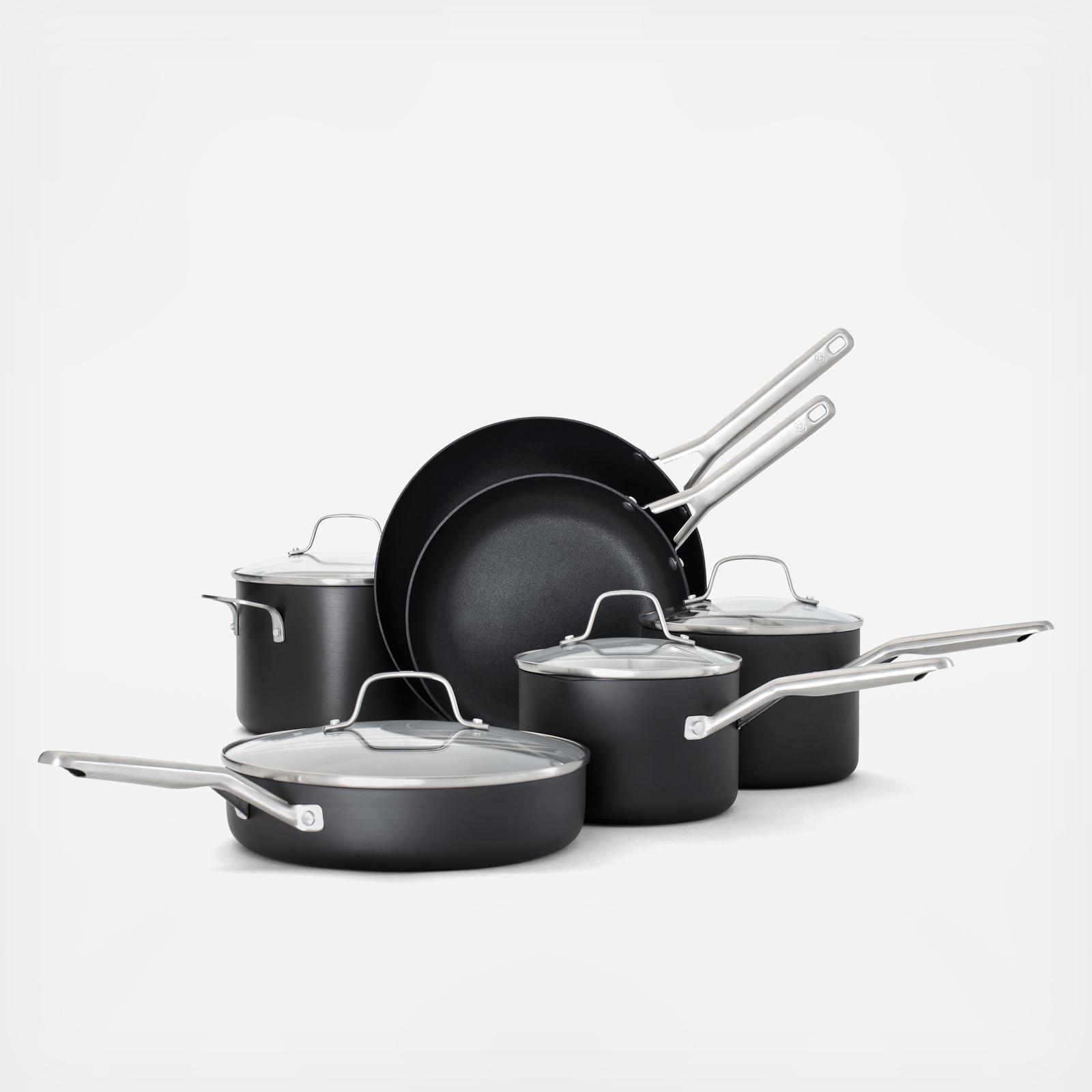 Hard-Anodized Nonstick 10-Piece Cookware Set 17 Hard-Anodized Nonstick 10-Piece Cookware Set