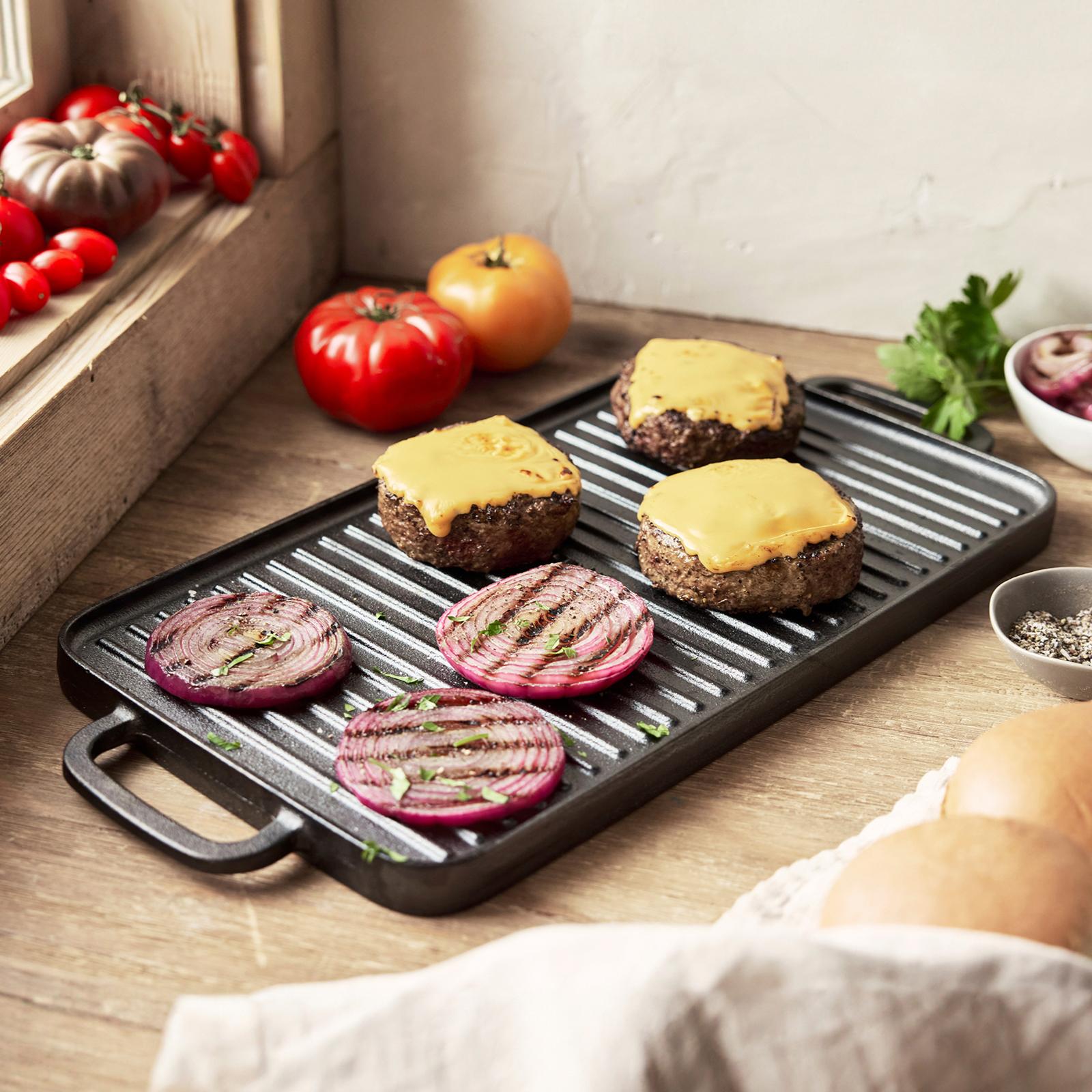 Bobby Flay Reversible Cast Iron Grill Griddle 4 Bobby Flay Reversible Cast Iron Grill Griddle