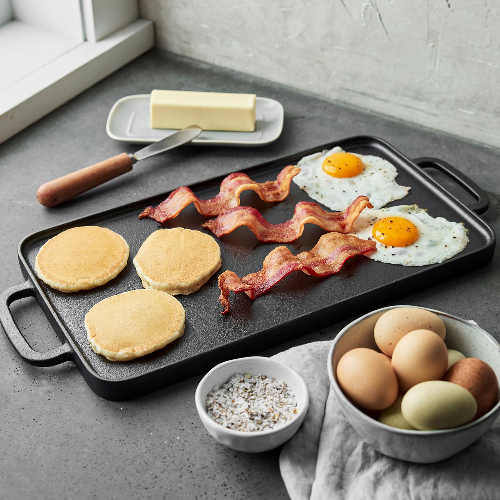 Bobby Flay Reversible Cast Iron Grill Griddle 8 Bobby Flay Reversible Cast Iron Grill Griddle